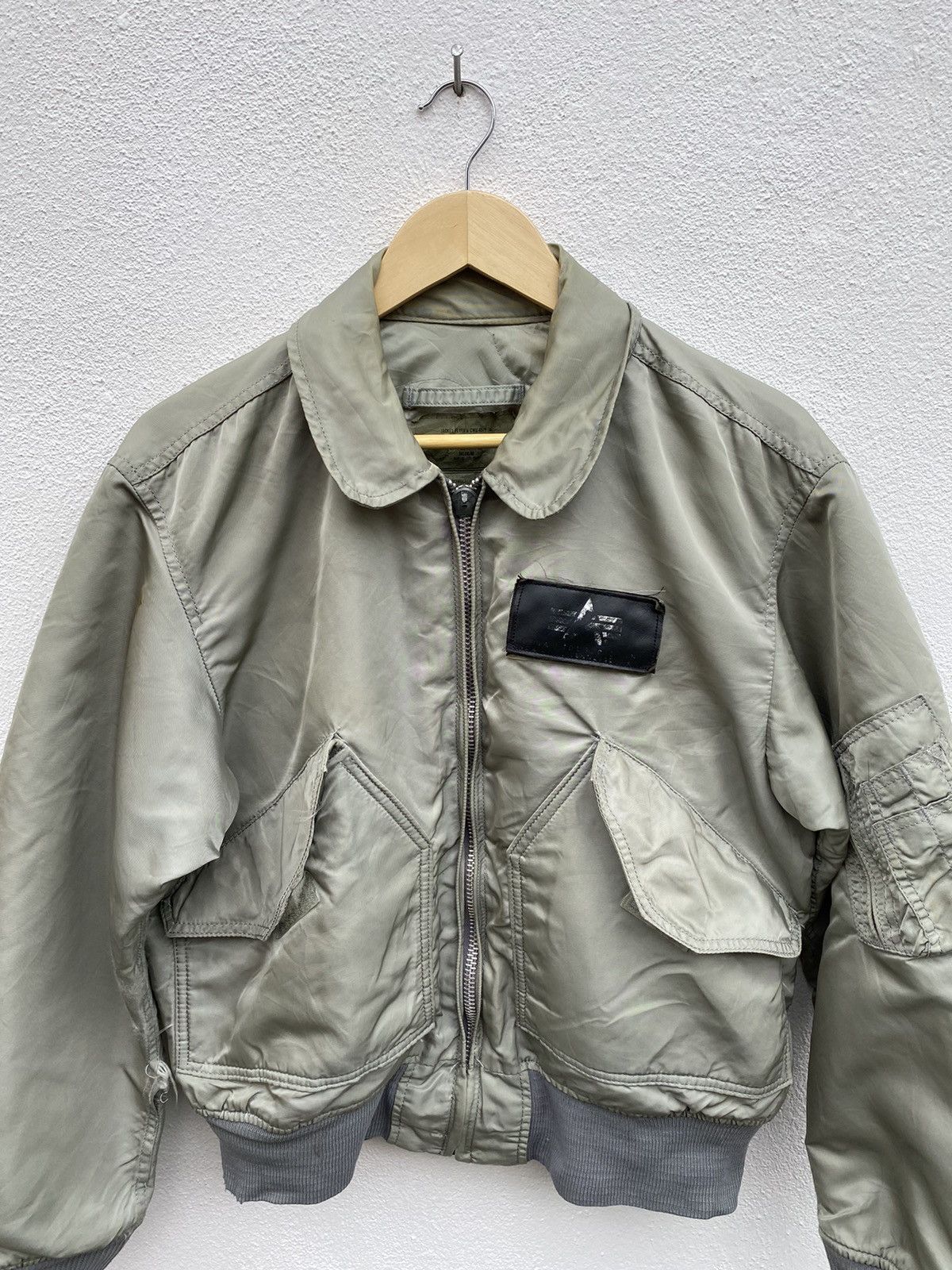 Alpha Industries Vintage Alpha Industries Bombers air force jacket Size US M / EU 48-50 / 2 - 3 Thumbnail