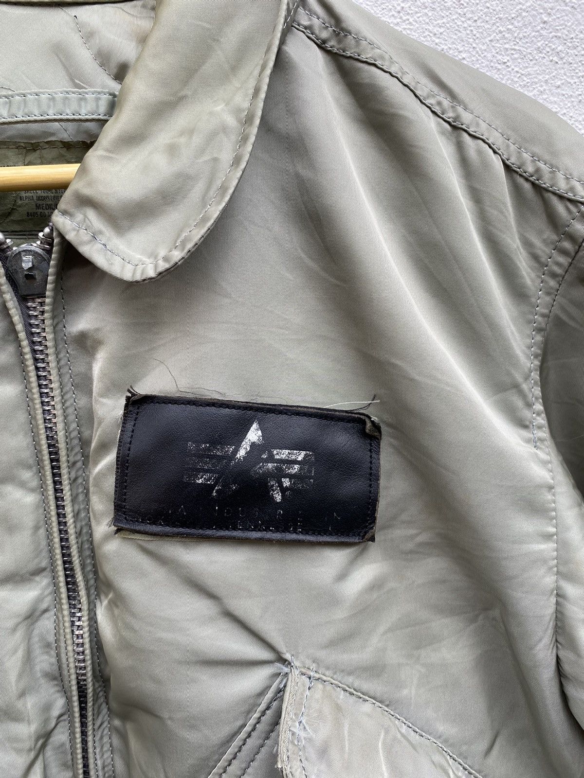 Alpha Industries Vintage Alpha Industries Bombers air force jacket Size US M / EU 48-50 / 2 - 4 Thumbnail