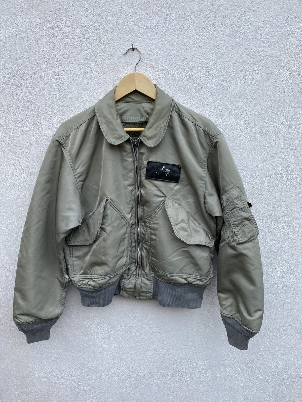 Alpha Industries Vintage Alpha Industries Bombers air force jacket Size US M / EU 48-50 / 2 - 1 Thumbnail