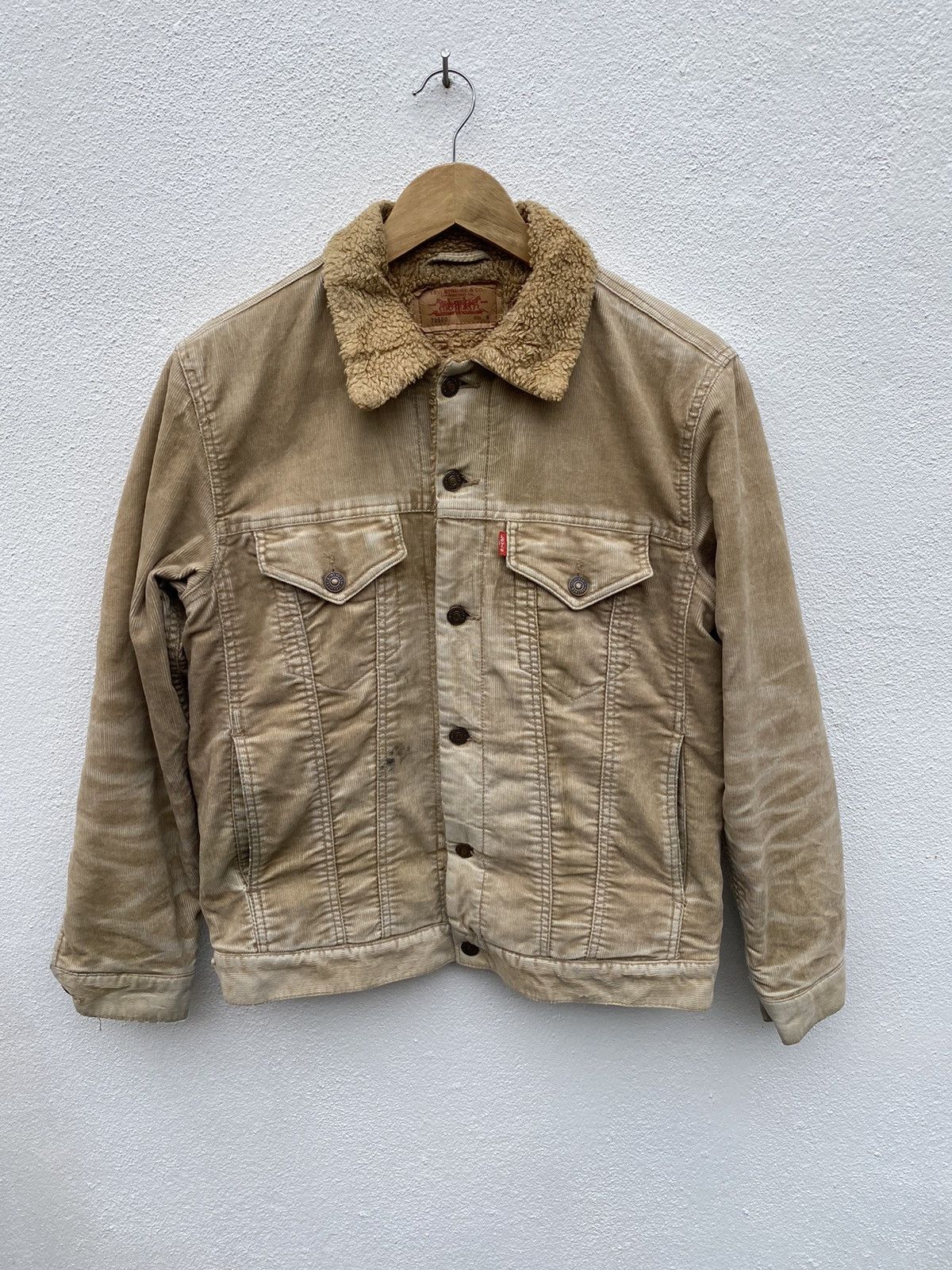 Vintage Levis Coduroy Sherpa trucker jacket