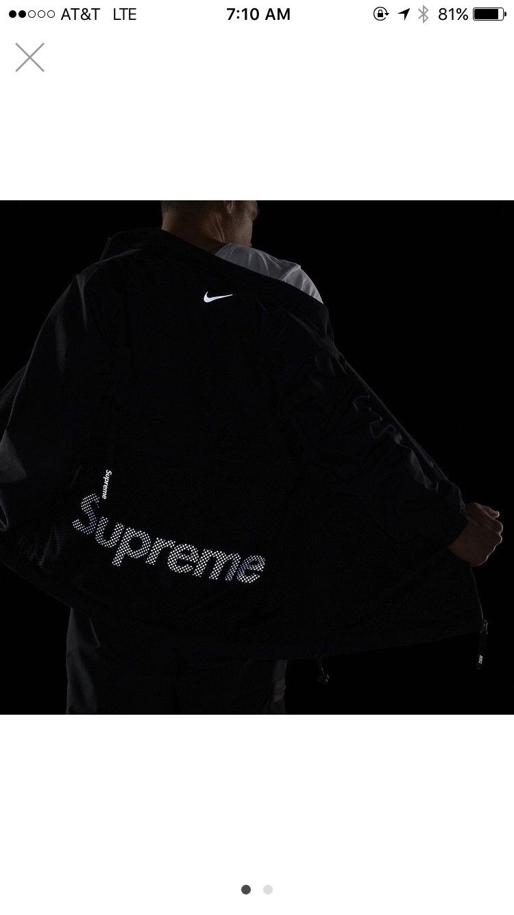 Supreme Supreme X Nike Trail Running Jacket | Grailed