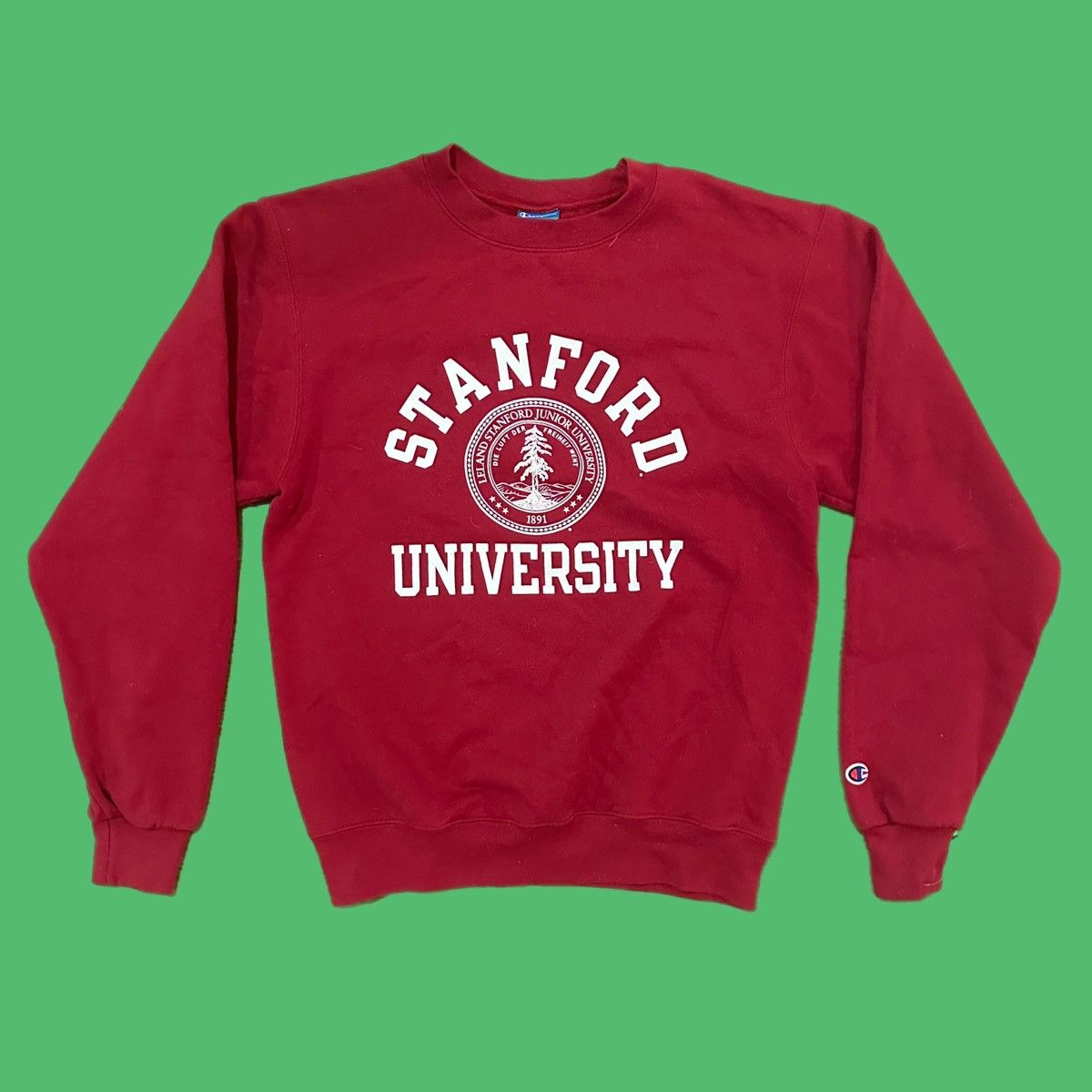 Vintage Champion Stanford University Crewneck | Grailed