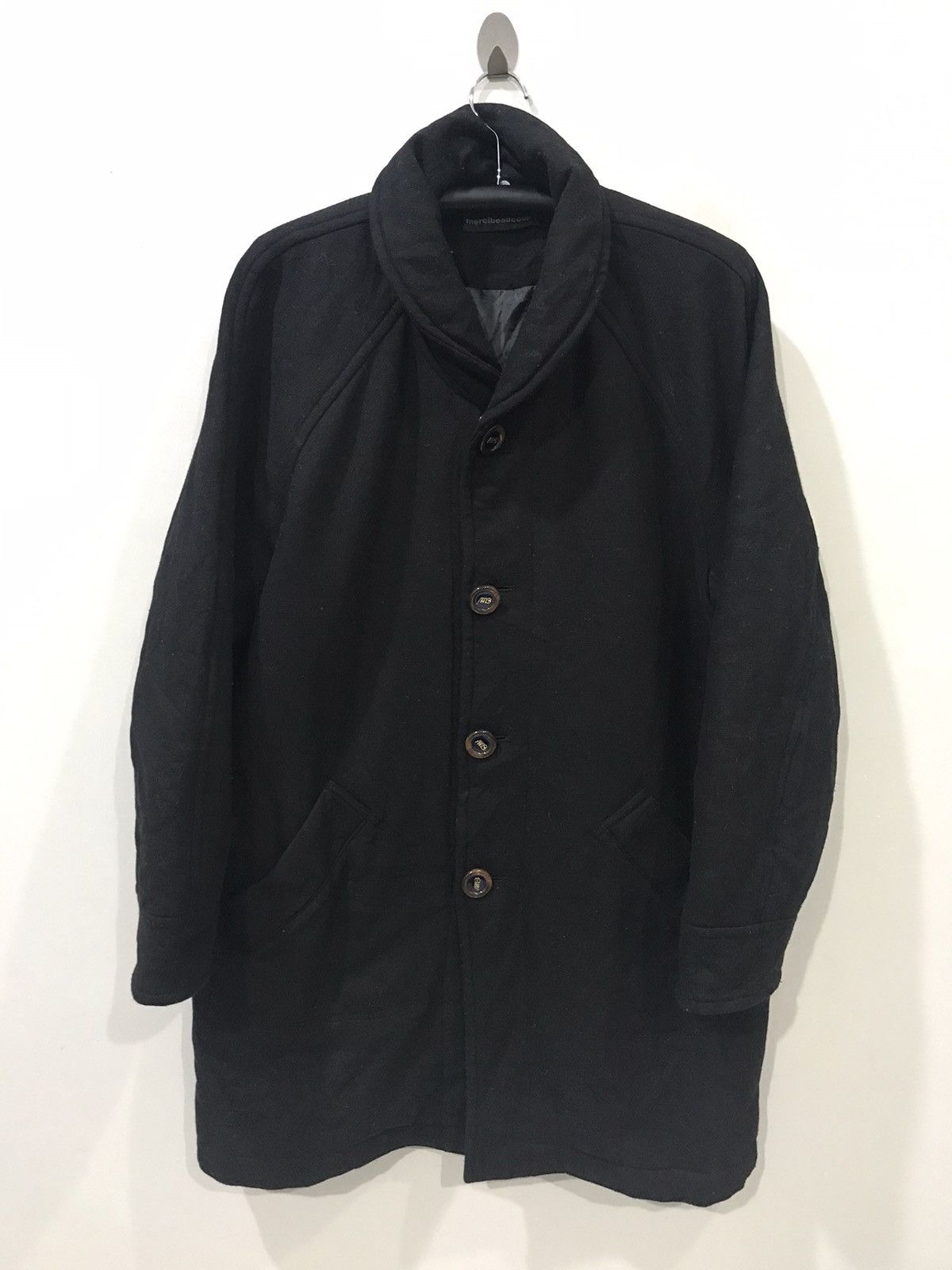 Issey Miyake mercibeaucoup X Issey Miyake Shawl Collar Oversize Overcoat Size US L / EU 52-54 / 3 - 1 Thumbnail