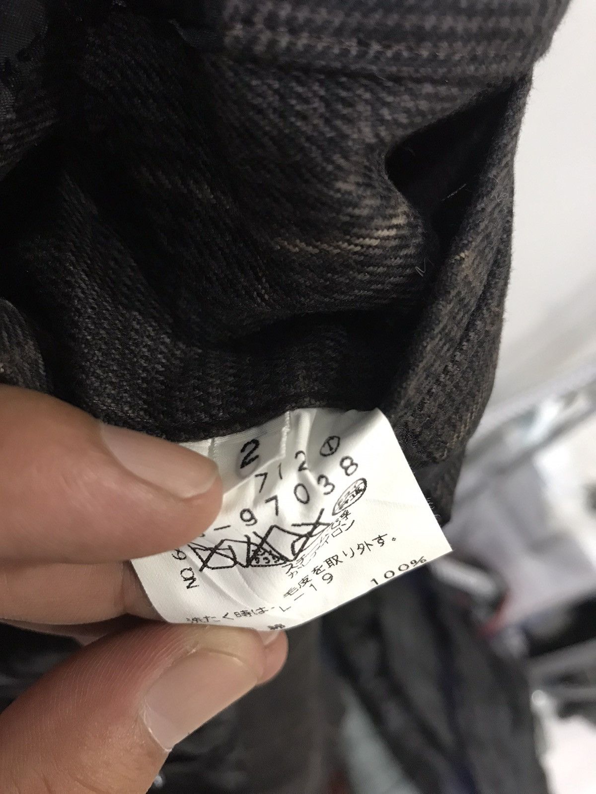 Boycott × Designer × Japanese Brand BOYCOTT Japan Plaid Multipockets Fur Hoodie Parka Size US M / EU 48-50 / 2 - 12 Thumbnail