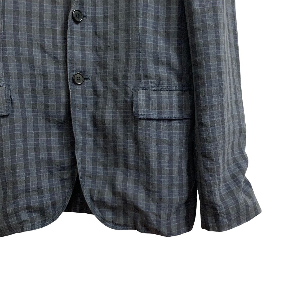 Acne Studios 💥ACNE STUDIOS Checkered Linen Light Jacket Size US S / EU 44-46 / 1 - 4 Thumbnail