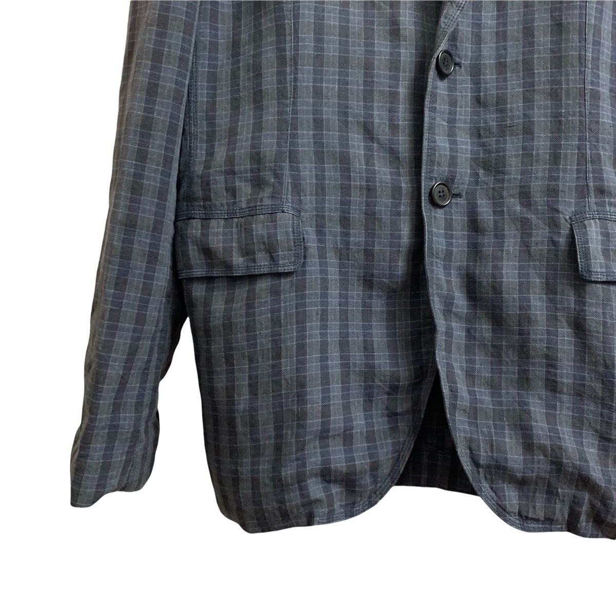 Acne Studios 💥ACNE STUDIOS Checkered Linen Light Jacket Size US S / EU 44-46 / 1 - 3 Thumbnail