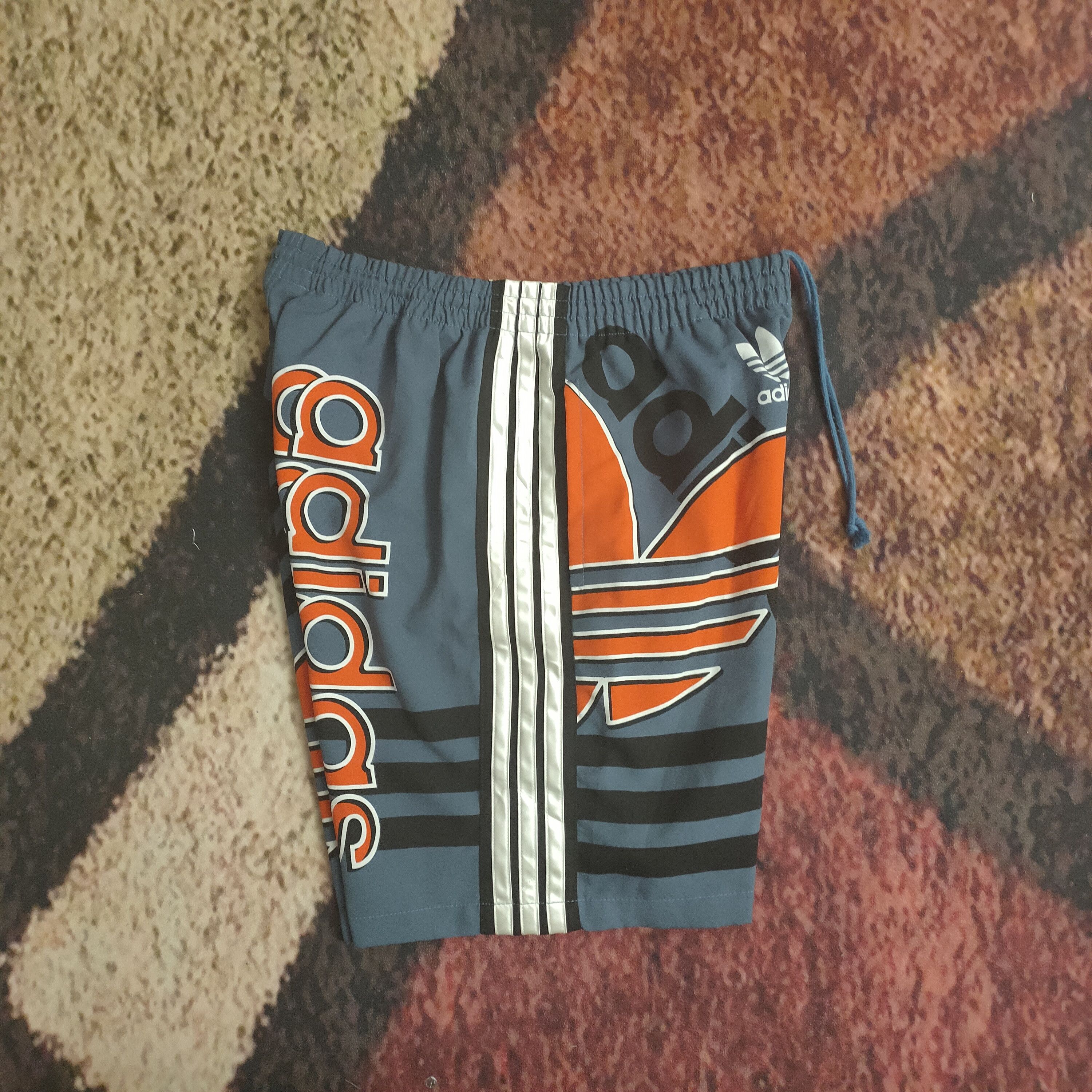 Adidas Vintage Adidas Trefoil 90s Short Pants big logo spell out Size US 32 / EU 48 - 4 Thumbnail