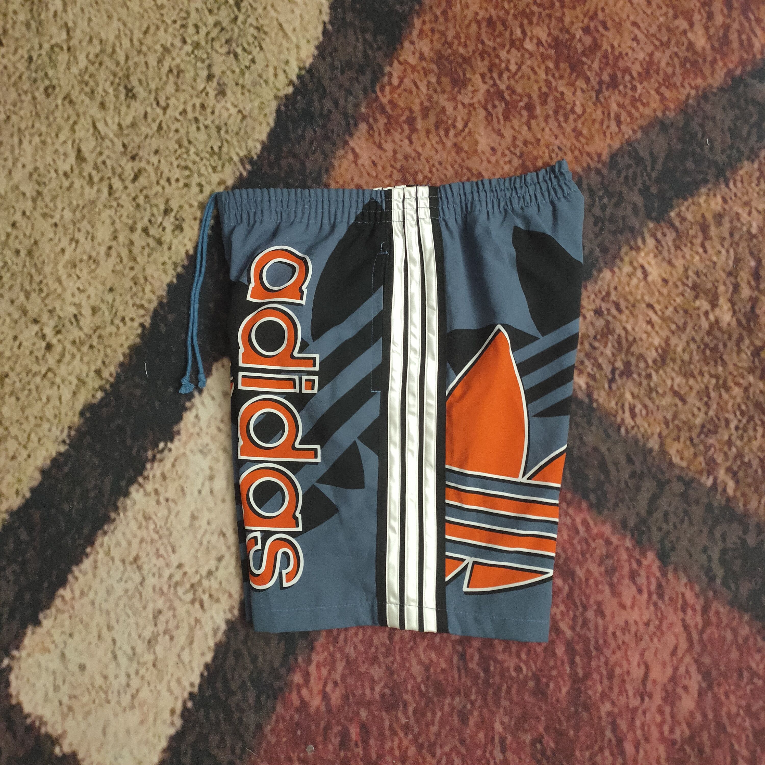 Adidas Vintage Adidas Trefoil 90s Short Pants big logo spell out Size US 32 / EU 48 - 3 Thumbnail