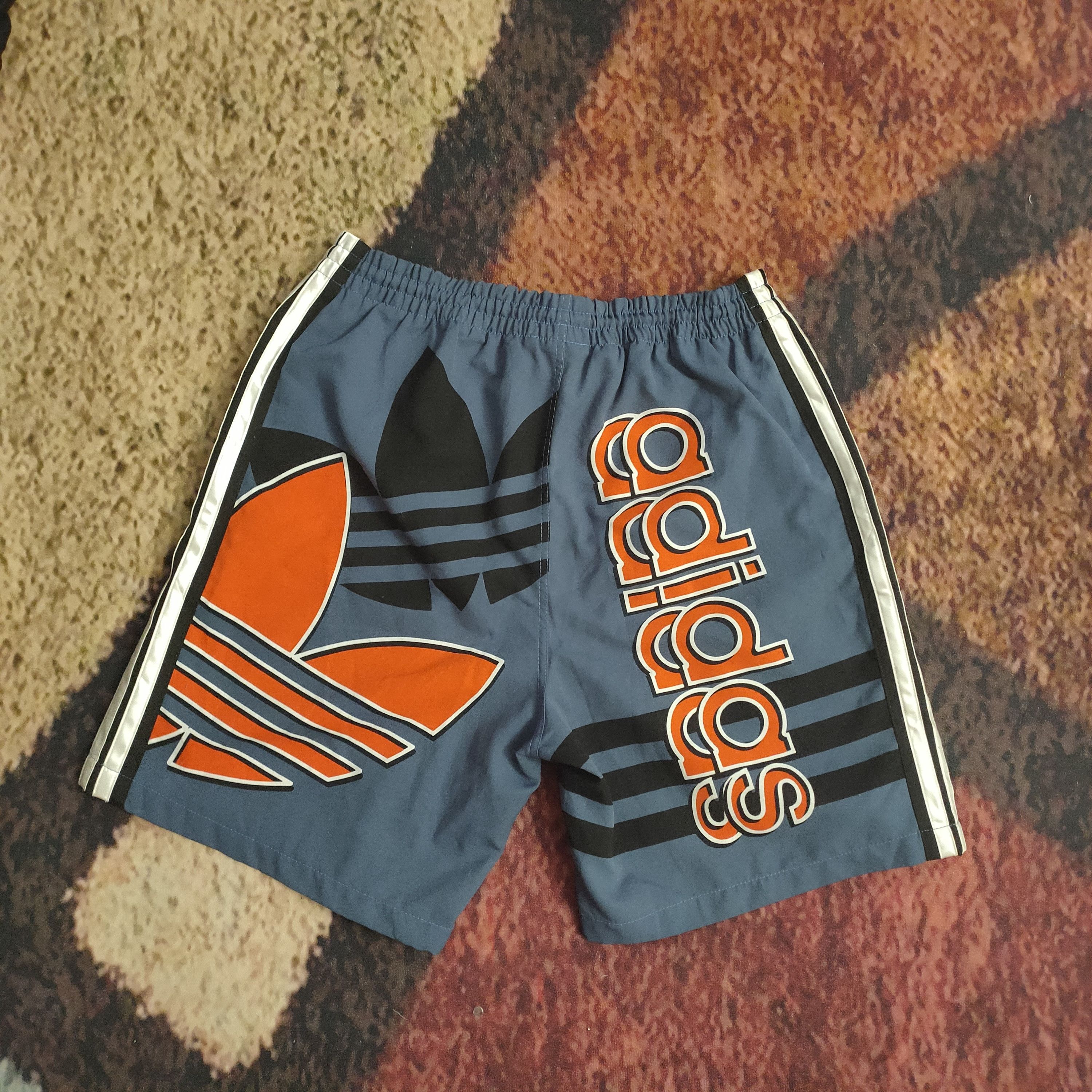 Adidas Vintage Adidas Trefoil 90s Short Pants big logo spell out Size US 32 / EU 48 - 2 Thumbnail