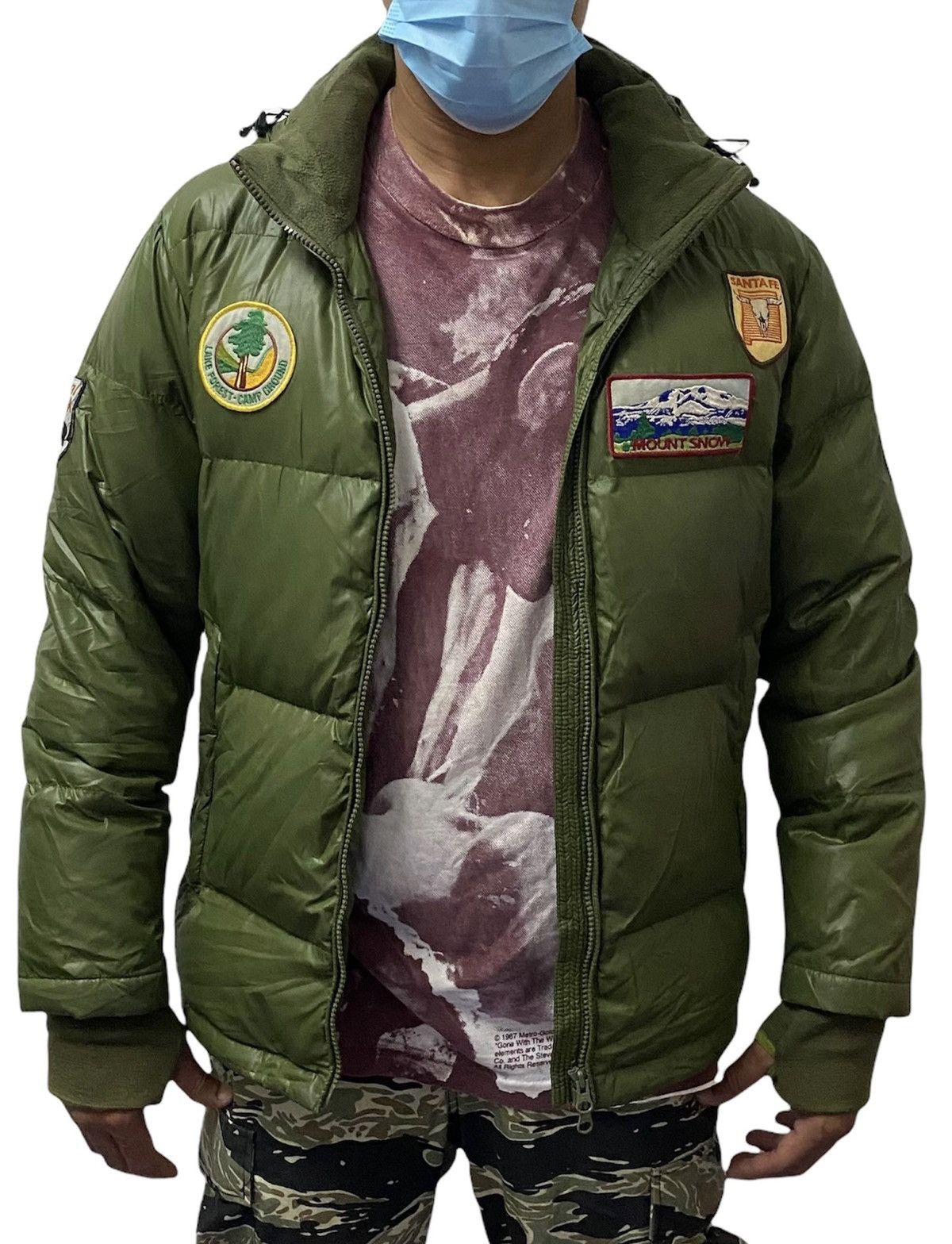 Billabong BILLABONG PUFFER PATCHES JACKET Size US M / EU 48-50 / 2 - 22 Thumbnail