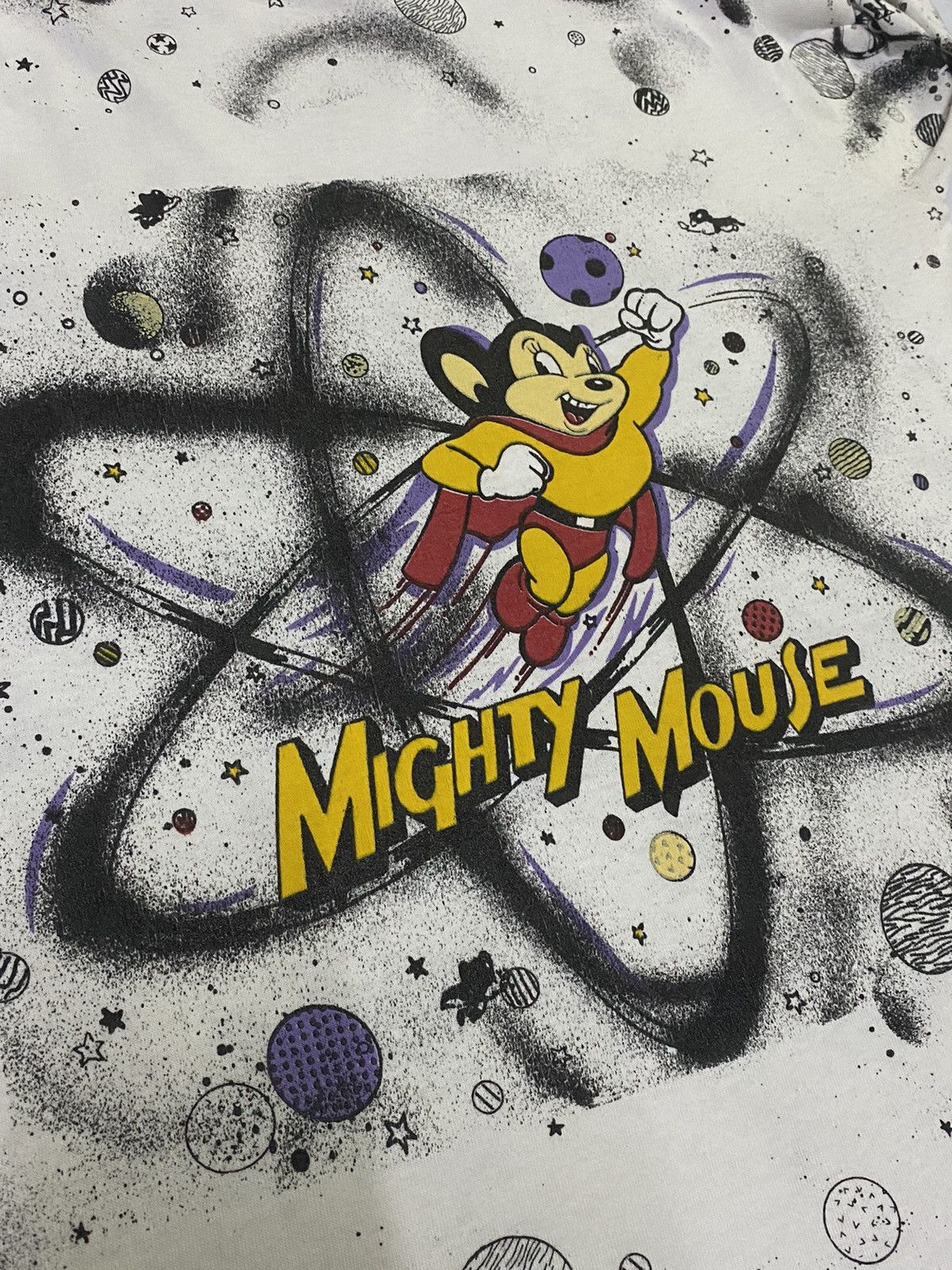 Cartoon Network VINTAGE 90s MIGHTY MOUSE FULL PRINT Size US M / EU 48-50 / 2 - 13 Thumbnail