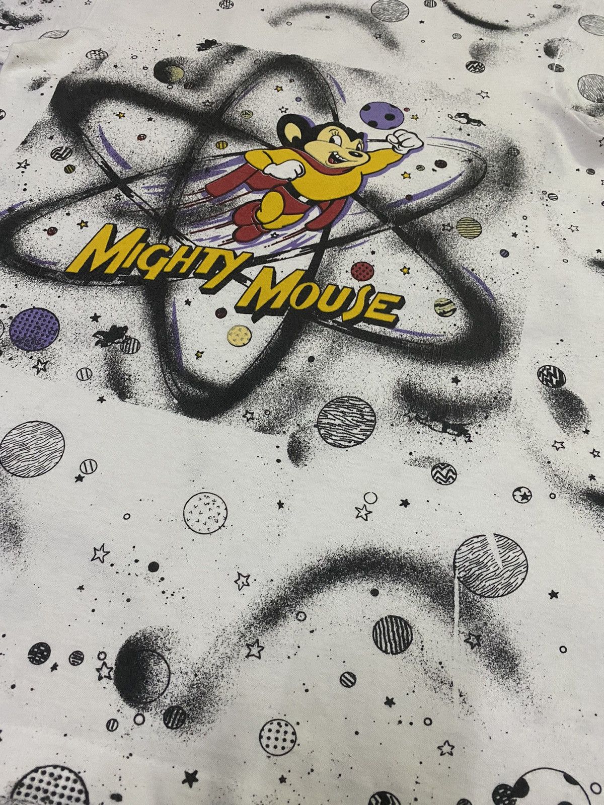 Cartoon Network VINTAGE 90s MIGHTY MOUSE FULL PRINT Size US M / EU 48-50 / 2 - 12 Thumbnail