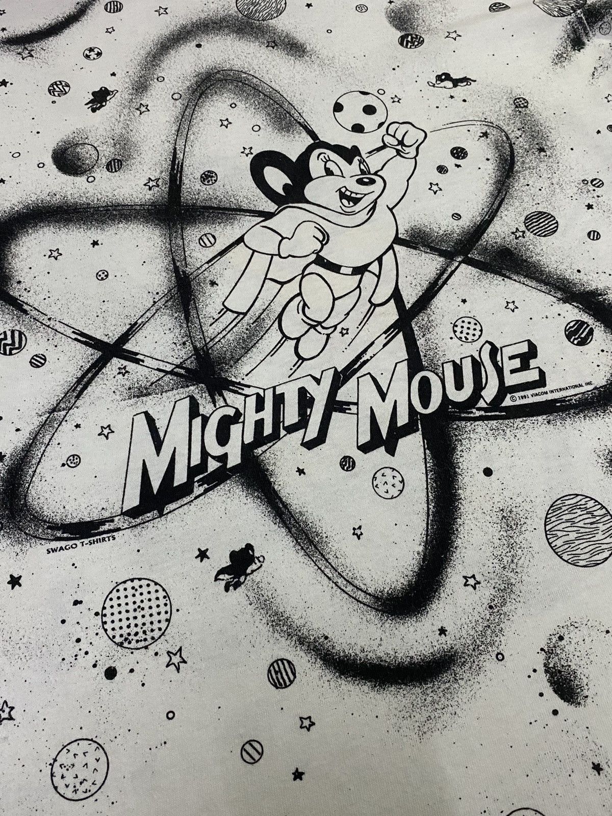 Cartoon Network VINTAGE 90s MIGHTY MOUSE FULL PRINT Size US M / EU 48-50 / 2 - 15 Thumbnail