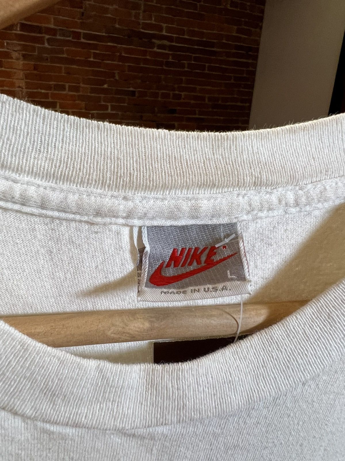 Nike × Streetwear × Vintage Rare 80s Nike Wimps Need Not Apply 