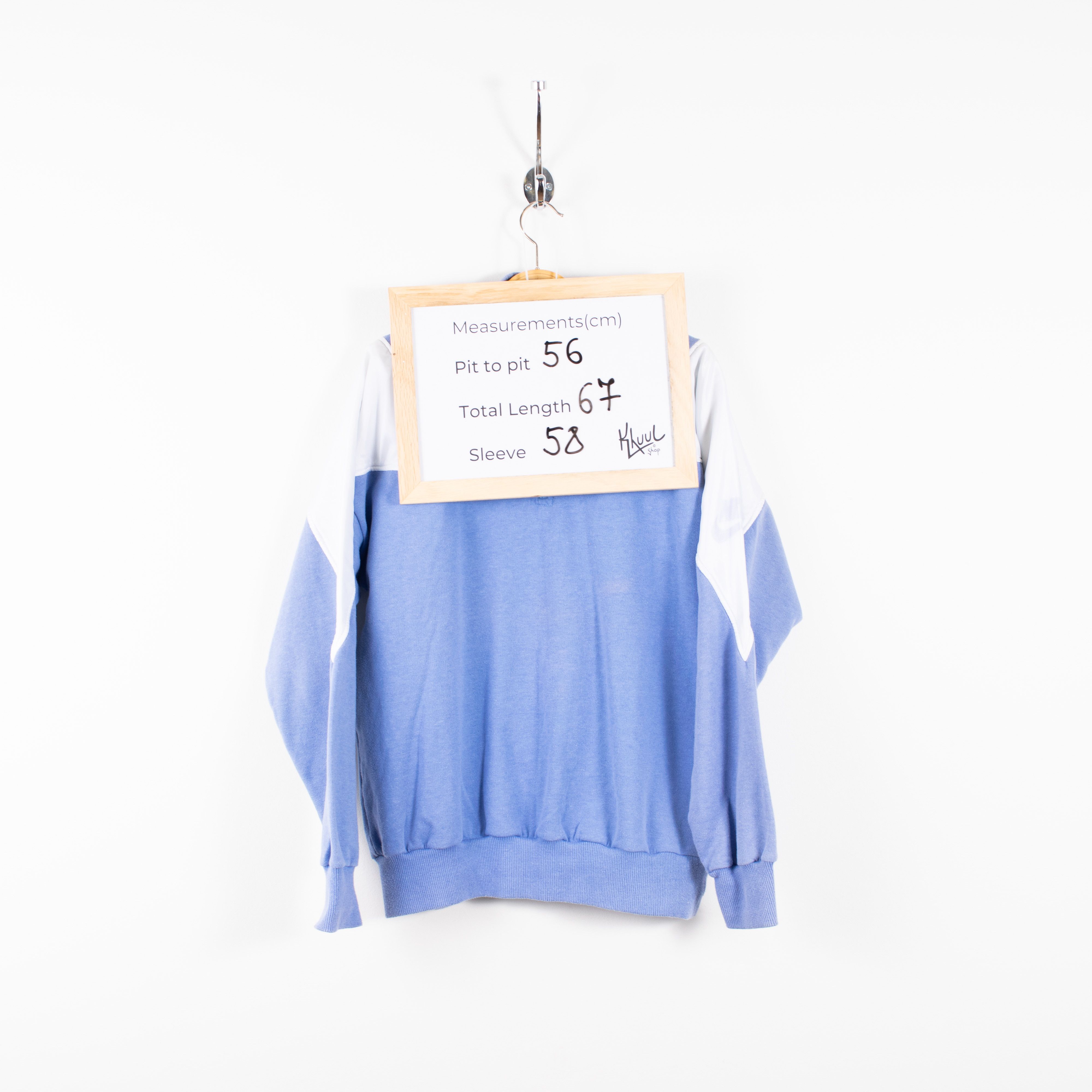 Nike Vintage Nike Logo Embroidery White Detail Blue Tracksuit Size US 32 / EU 48 - 11 Thumbnail