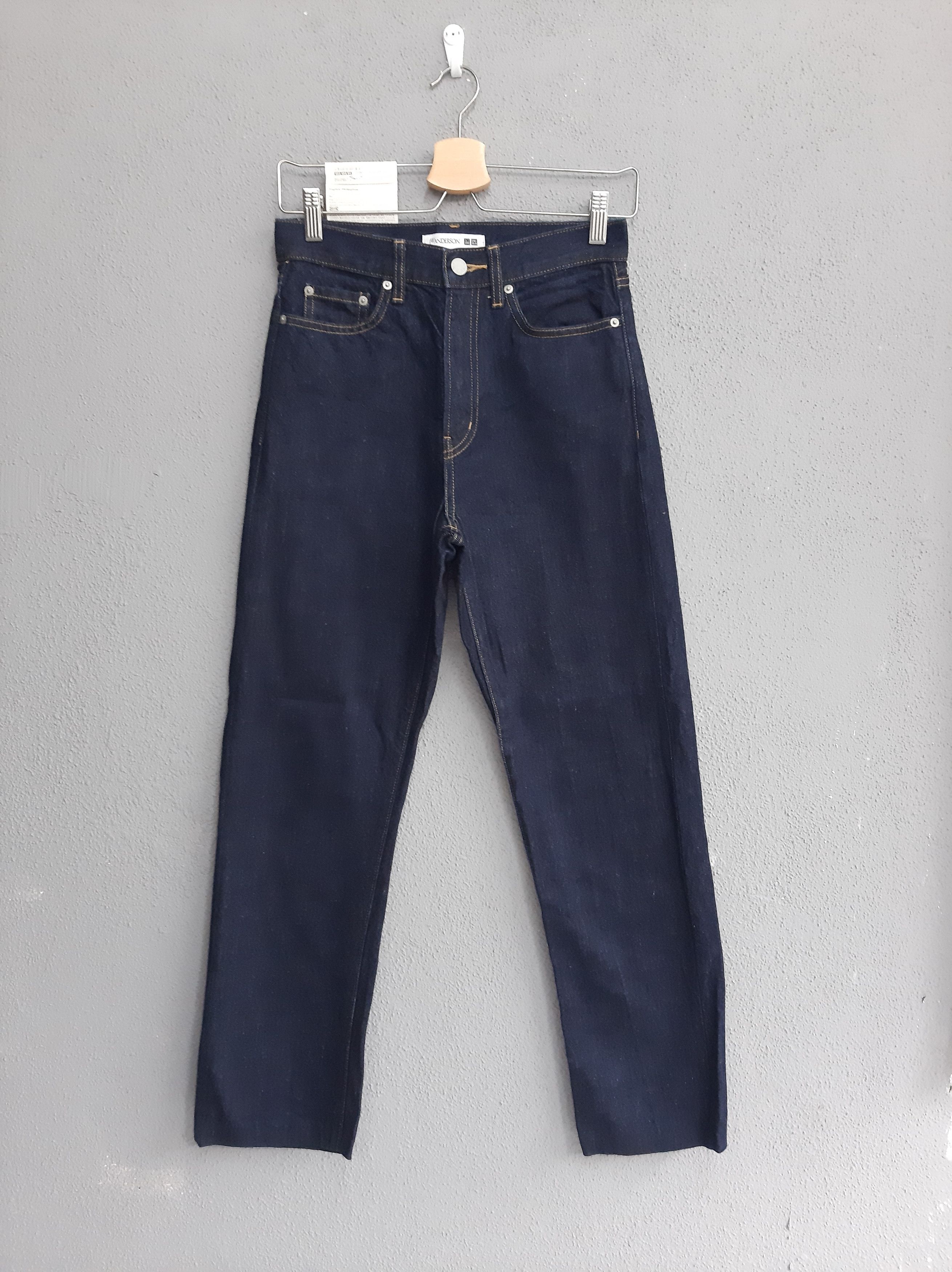 image of J W Anderson x Uniqlo Jw Anderson X Uniqlo Dark Blue Denim, Men's (Size 26)