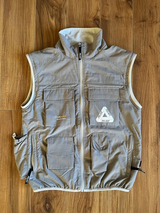 Palace Palace Cordura RS Zip Off Jacket Grey Medium | Grailed