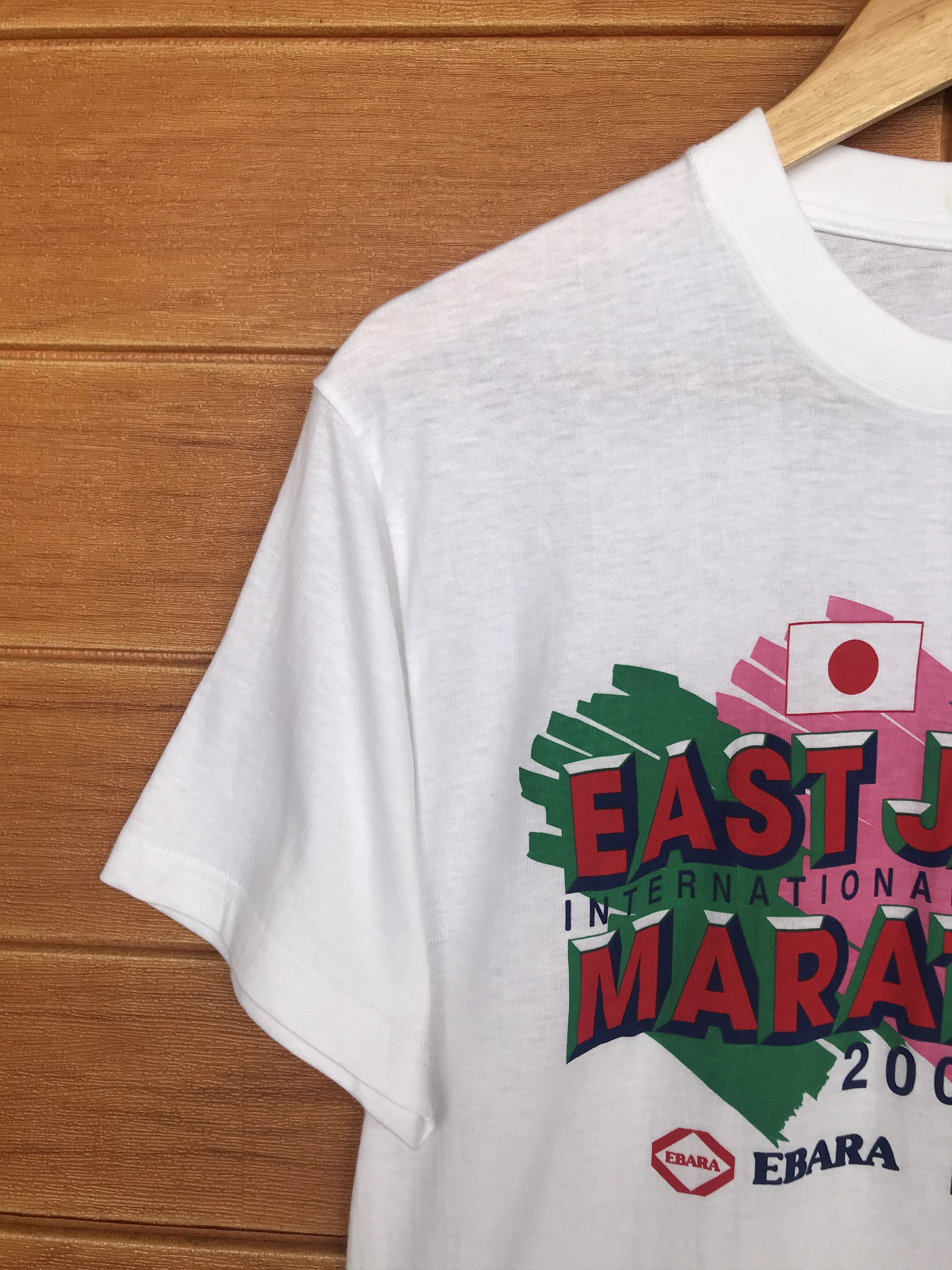 Vintage Vintage 2001 JAPAN-USA Marathon T-Shirt Size US M / EU 48-50 / 2 - 5 Thumbnail