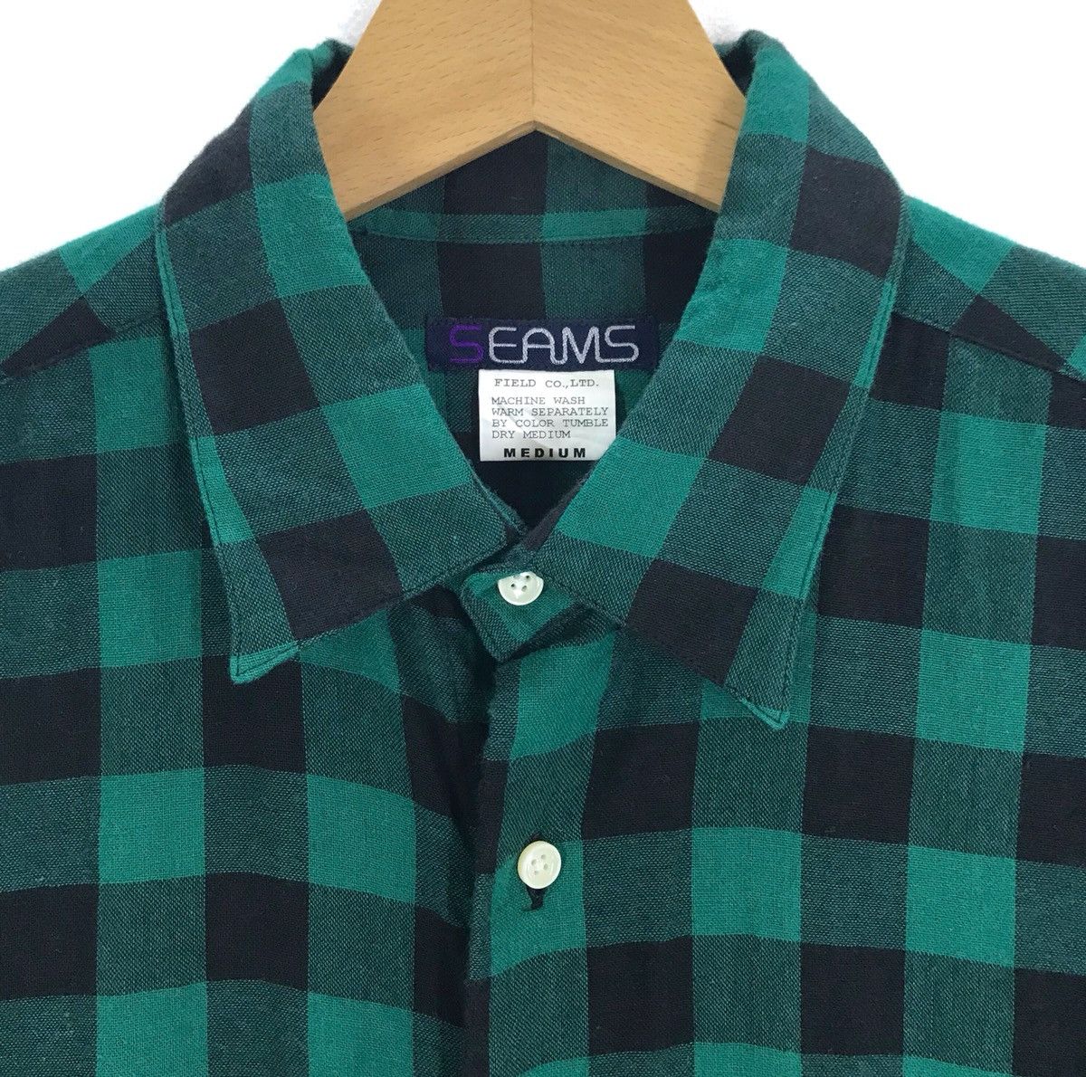 Japanese Brand Japanese Brand SEAMS Sleeveless Flannel Size US M / EU 48-50 / 2 - 4 Thumbnail