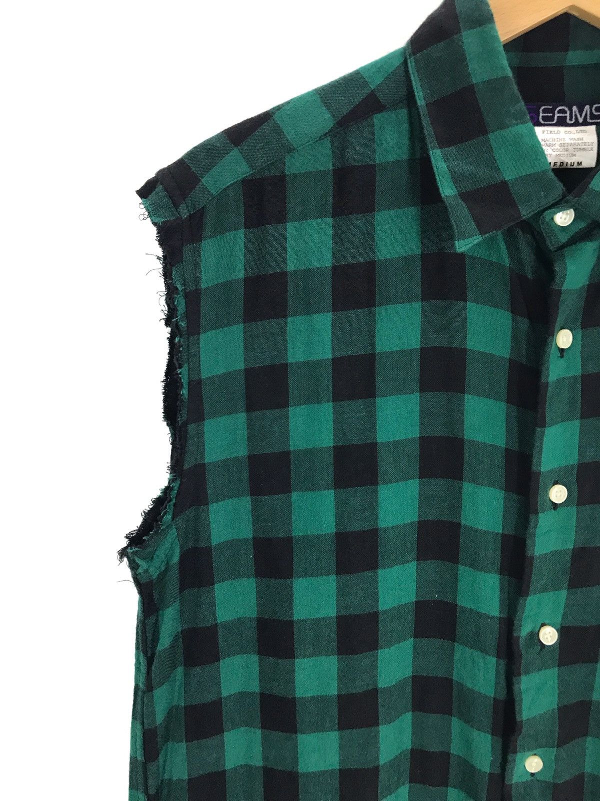 Japanese Brand Japanese Brand SEAMS Sleeveless Flannel Size US M / EU 48-50 / 2 - 2 Thumbnail