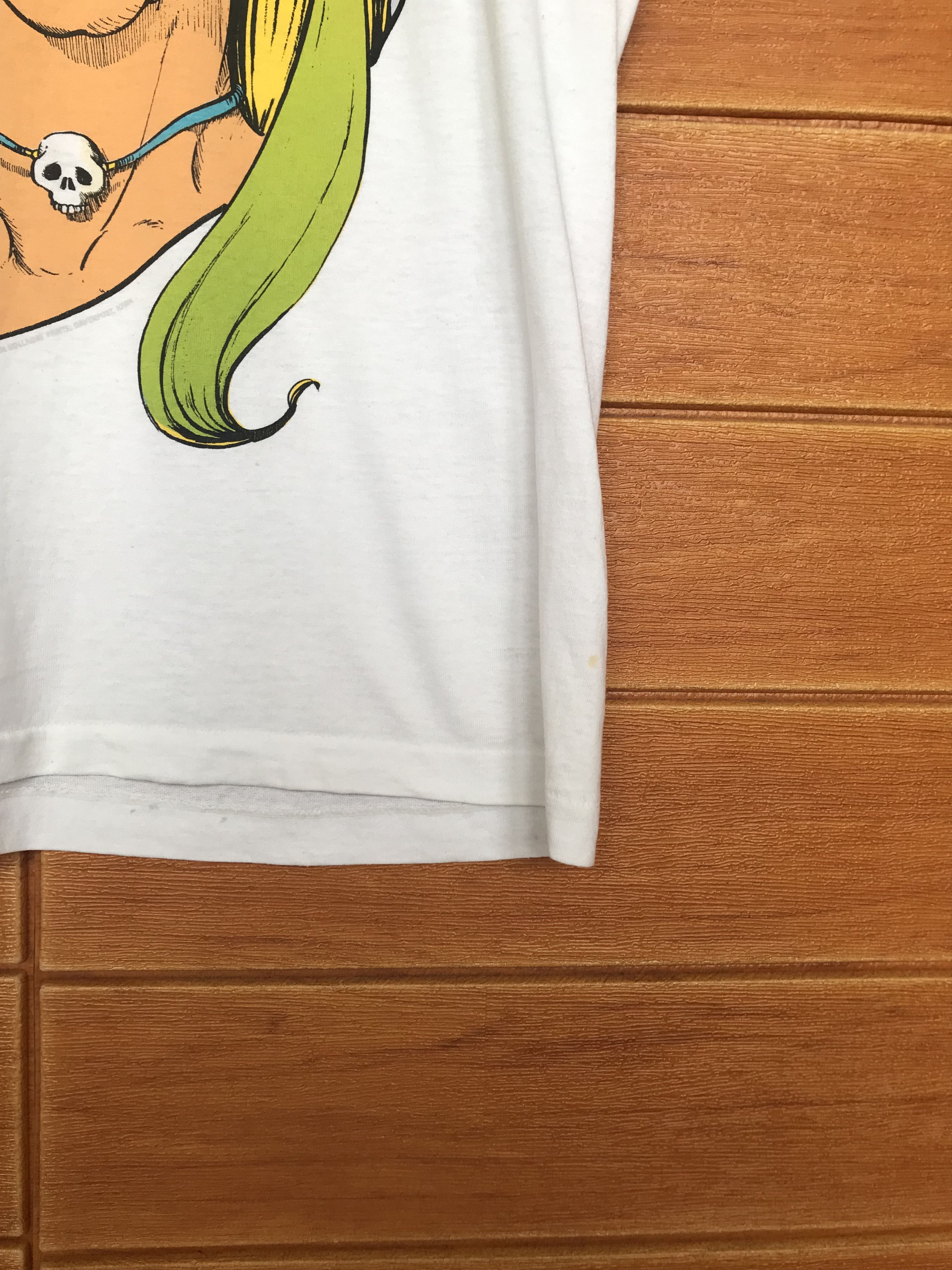 Vintage Vintage 90s TIM SOLBRIG 'Babe Alert' Graphic Art T-Shirt Size US L / EU 52-54 / 3 - 7 Thumbnail