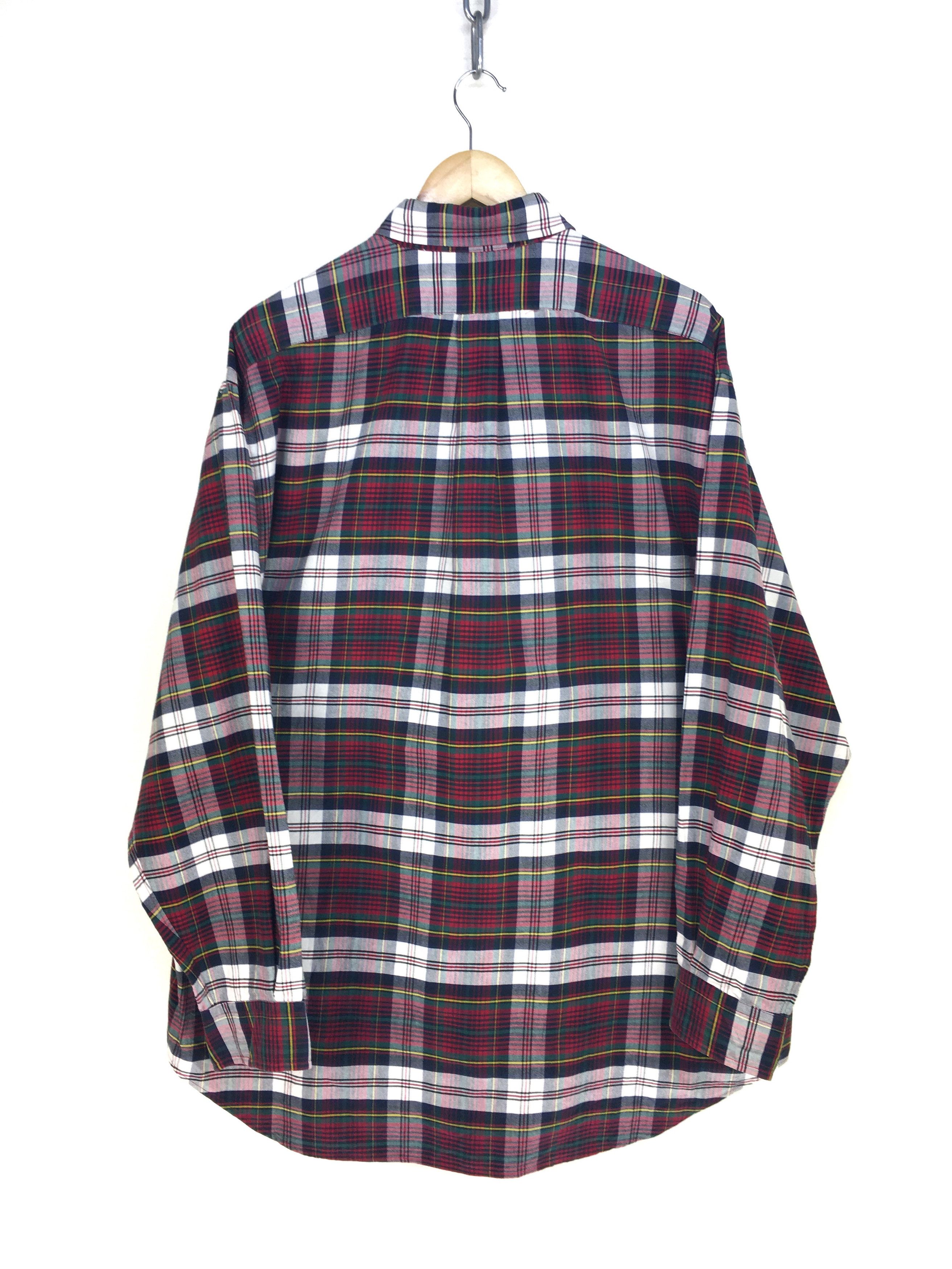 Polo Ralph Lauren Vintage 90s POLO RALPH LAUREN Checkered Oxford Shirt Size US L / EU 52-54 / 3 - 7 Thumbnail