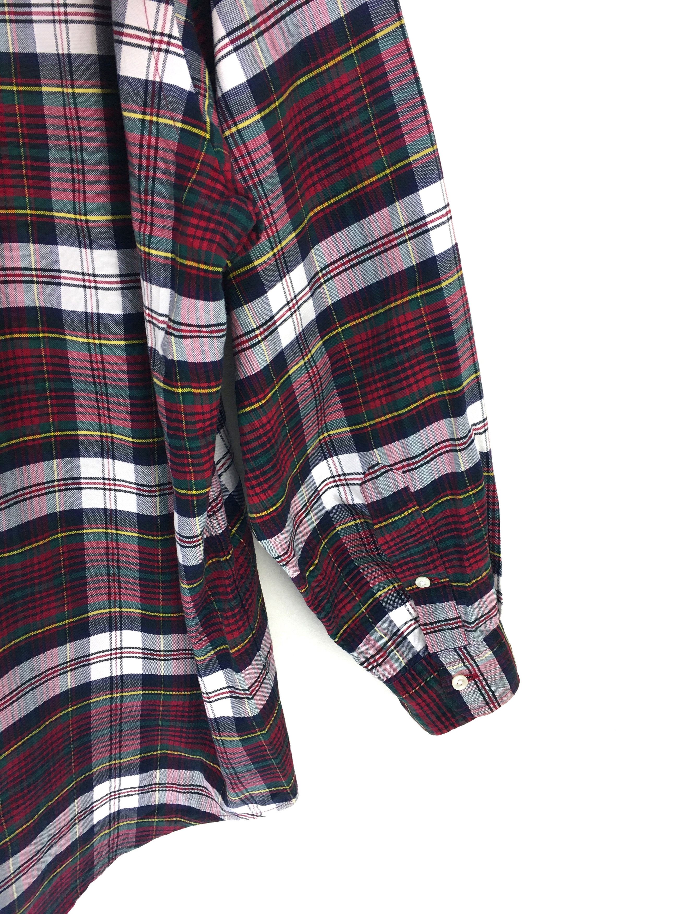 Polo Ralph Lauren Vintage 90s POLO RALPH LAUREN Checkered Oxford Shirt Size US L / EU 52-54 / 3 - 9 Thumbnail