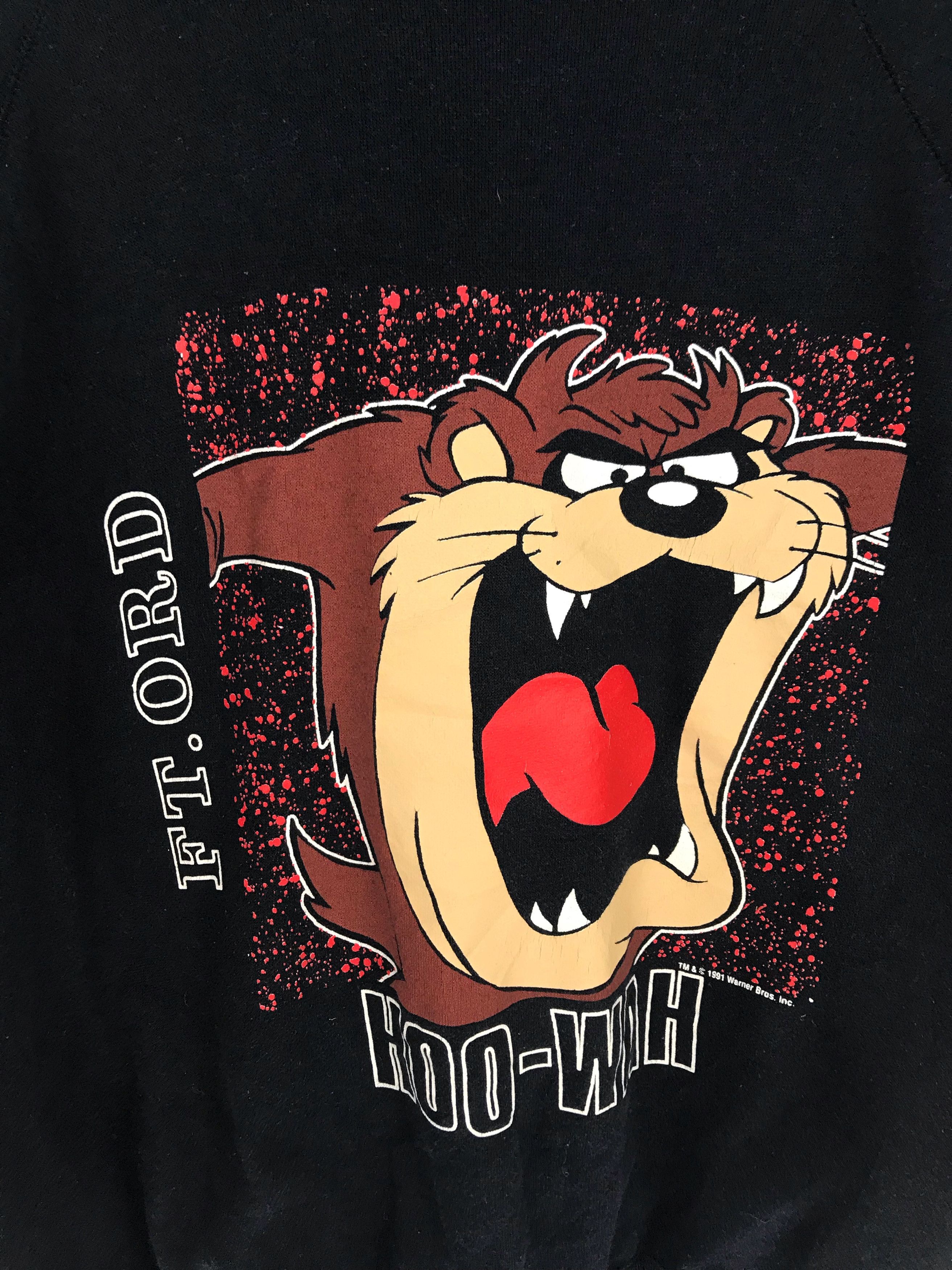 Cartoon Network Vintage 90s TAZ MANIA Sweatshirt Size US XL / EU 56 / 4 - 2 Thumbnail
