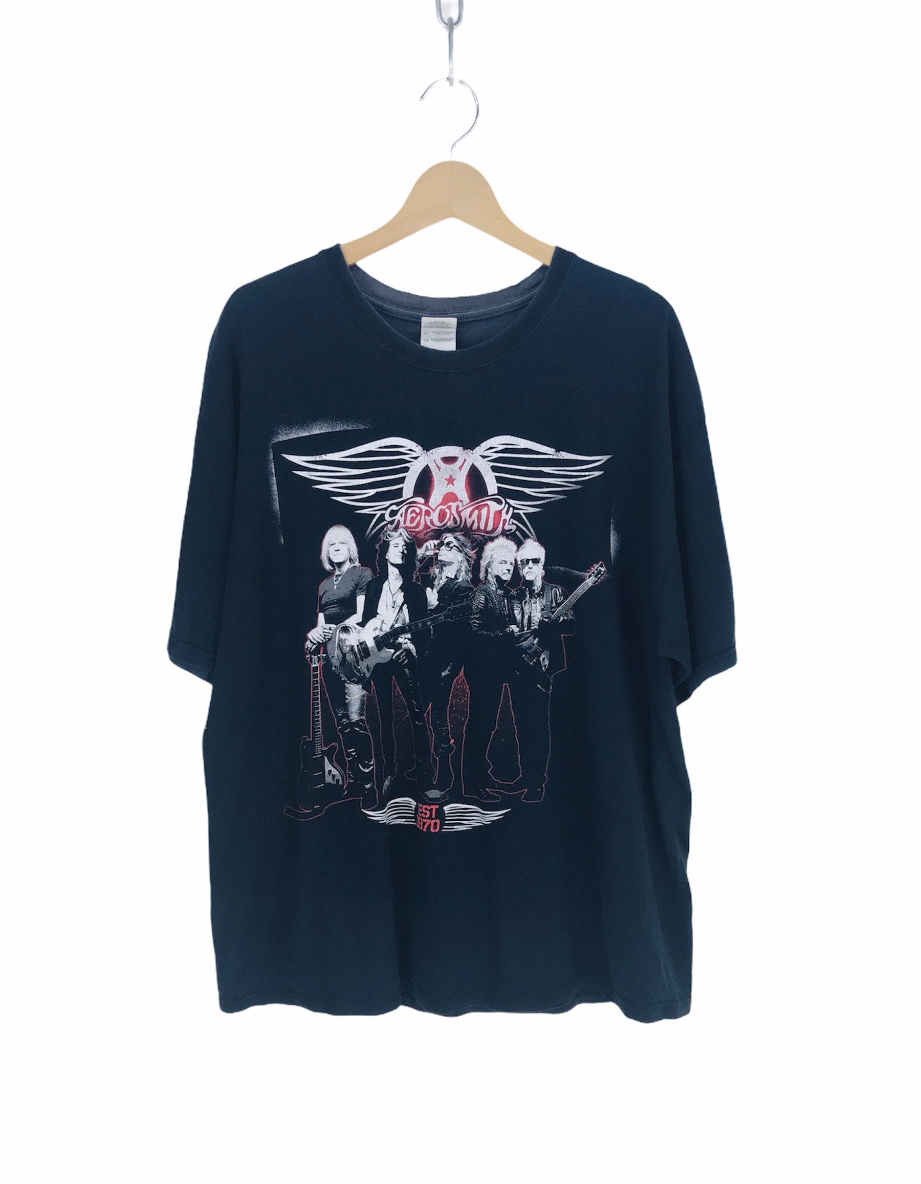 Aerosmith Vintage 2000s AEROSMITH Rockin japan Shirt Size US XL / EU 56 / 4 - 1 Thumbnail