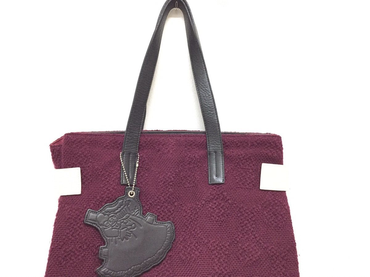 Undercover Vtg AW03 Paper Doll Knit Tote Bag Size ONE SIZE - 3 Thumbnail