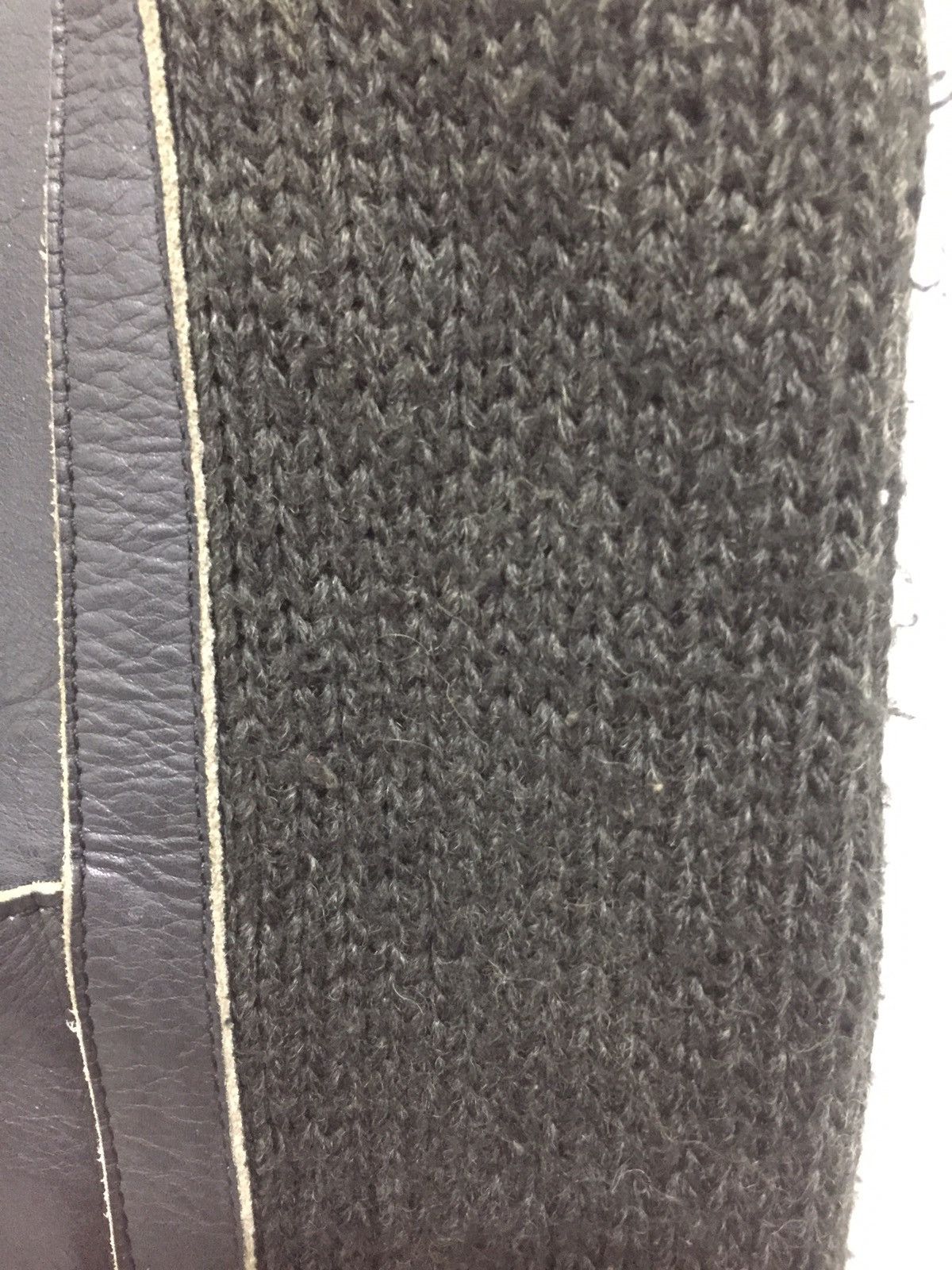 Jean Paul Gaultier VINTAGE JEAN PAUL GAULTIER LEATHER KNIT TOTE BAG Size ONE SIZE - 5 Thumbnail
