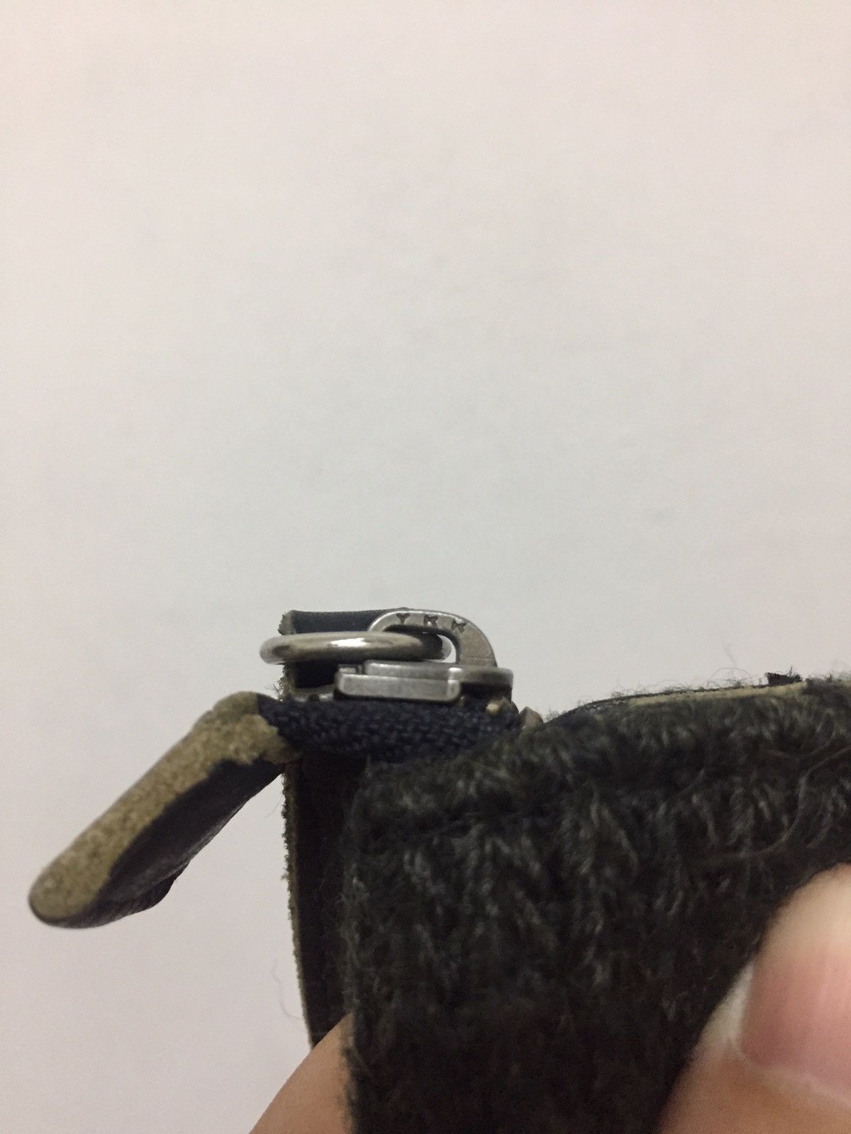 Jean Paul Gaultier VINTAGE JEAN PAUL GAULTIER LEATHER KNIT TOTE BAG Size ONE SIZE - 10 Thumbnail
