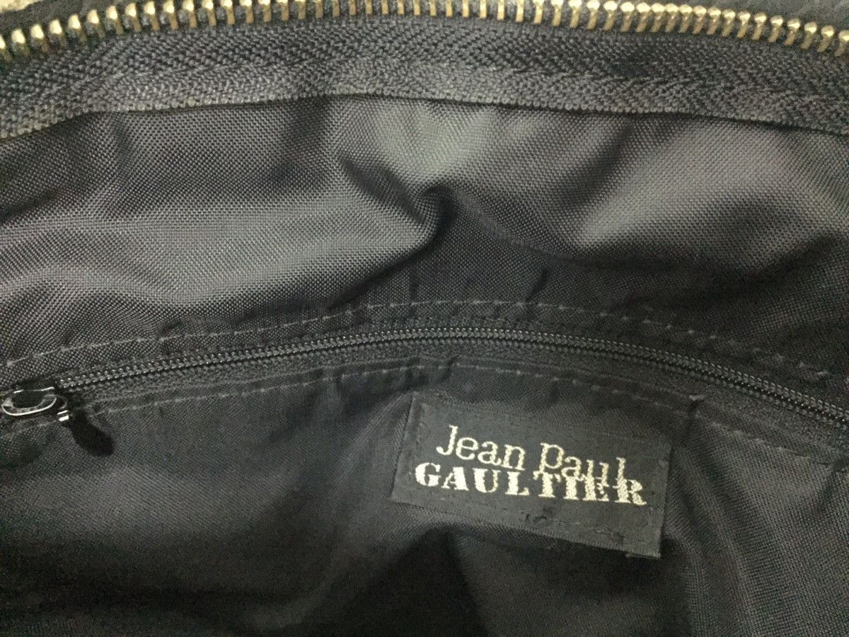 Jean Paul Gaultier VINTAGE JEAN PAUL GAULTIER LEATHER KNIT TOTE BAG Size ONE SIZE - 9 Thumbnail