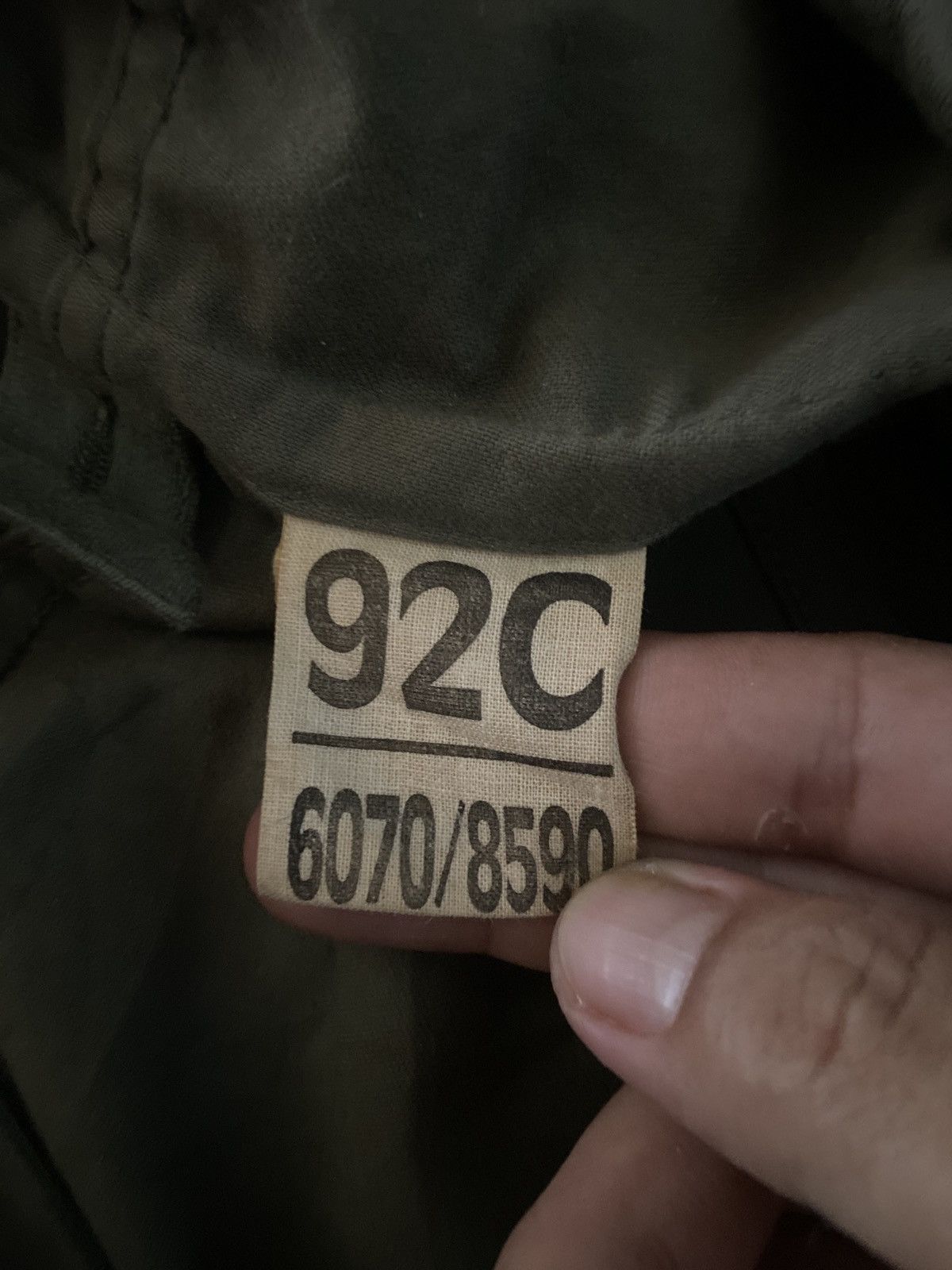 Vintage 🔥SALE🔥TRUE VINTAGE MILITARY PARKA JACKET Size US L / EU 52-54 / 3 - 6 Thumbnail
