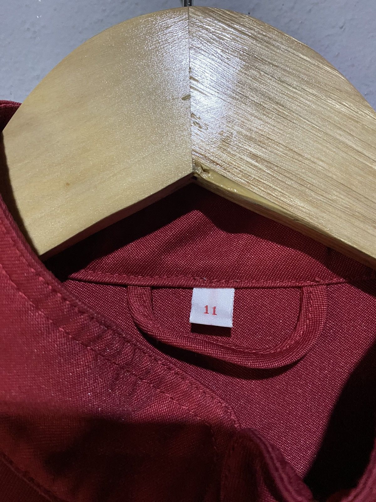 Japanese Brand Vintage ENEOS Workwear Coveralls Red & Navy Utility Jumpsuit Size US 32 / EU 48 - 9 Thumbnail