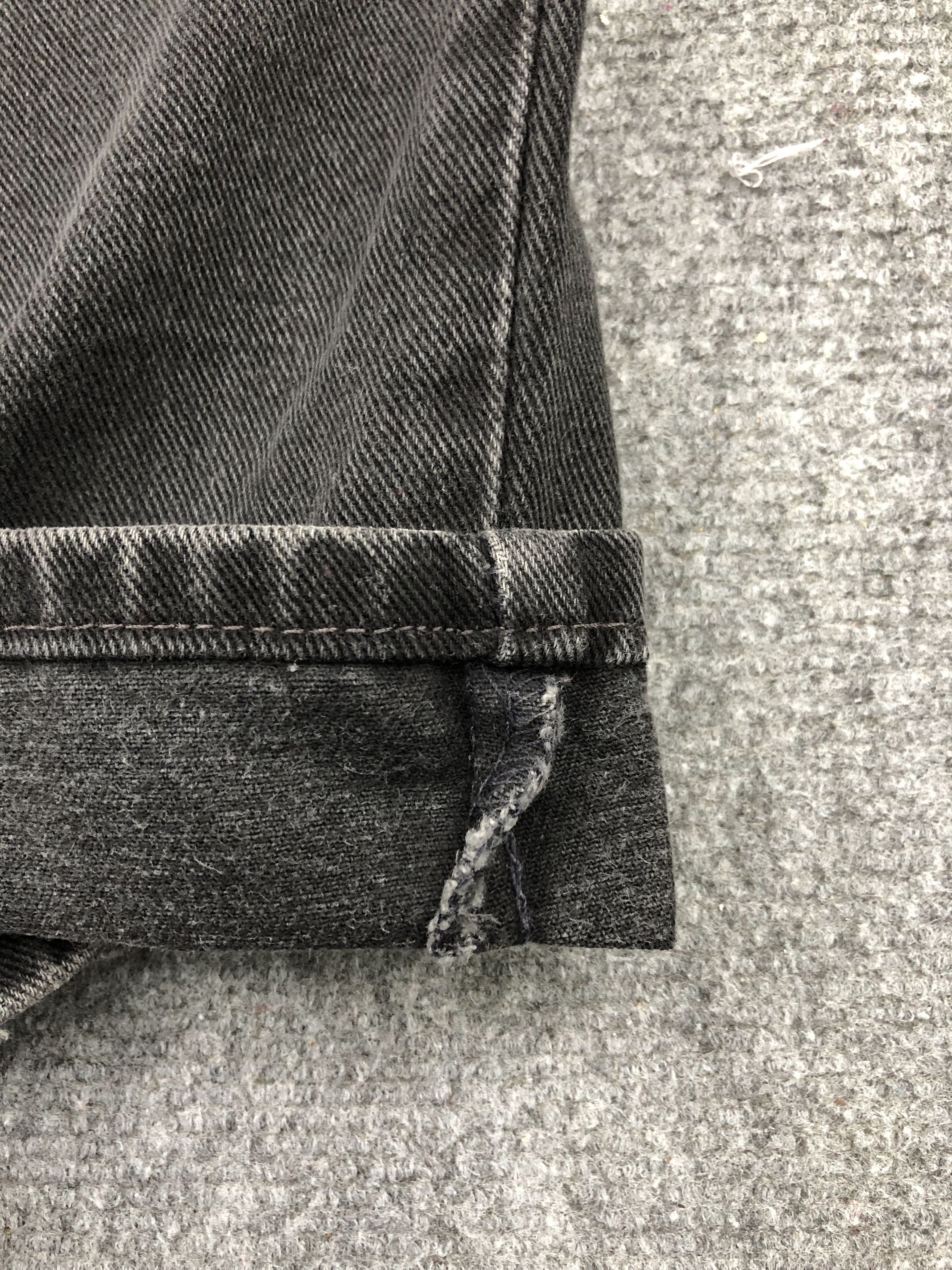 Levi's 90s Black Vintage Levis 550 Jeans DP1356 Size US 41 - 9 Thumbnail