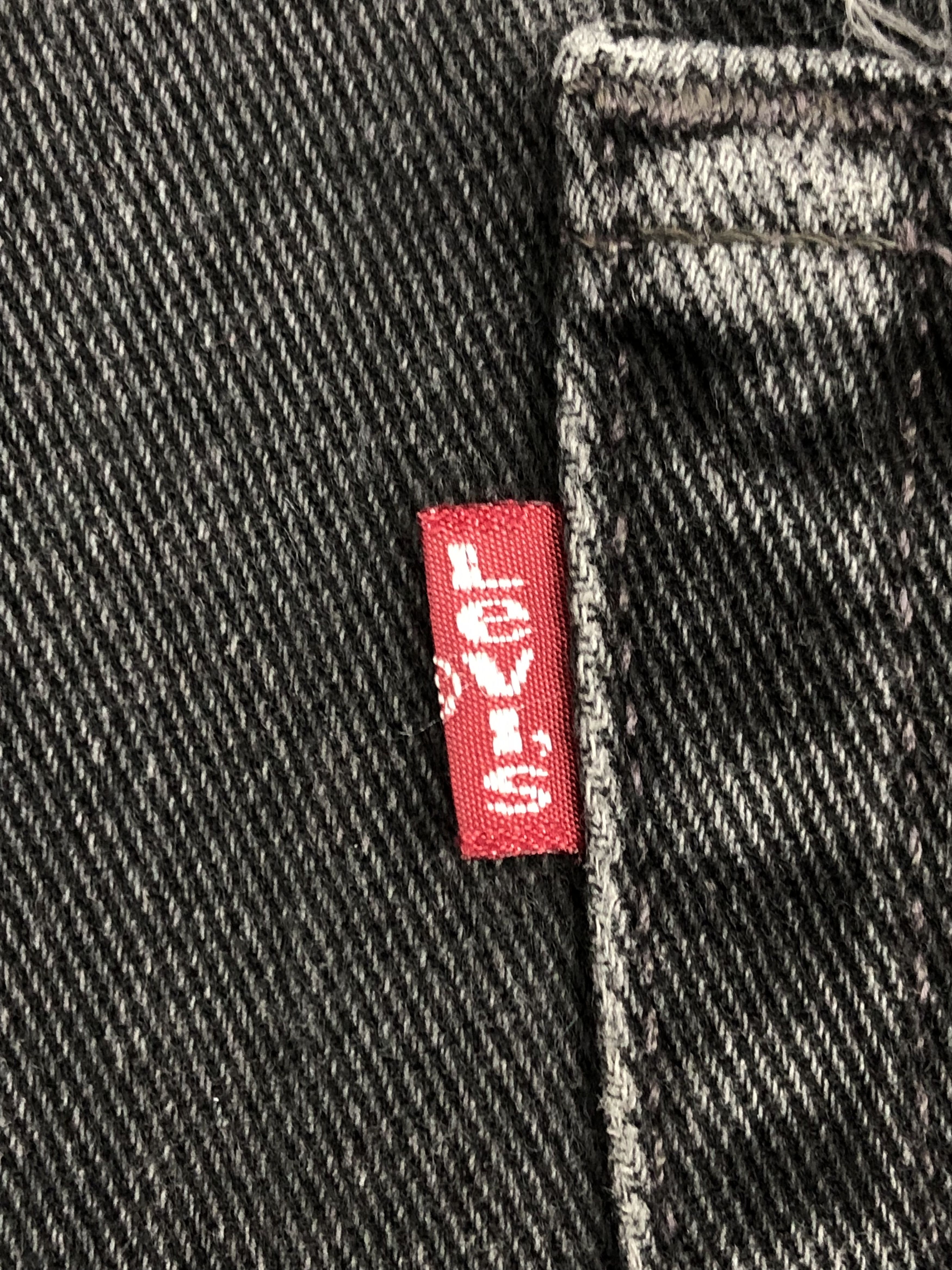 Levi's 90s Black Vintage Levis 550 Jeans DP1356 Size US 41 - 8 Thumbnail