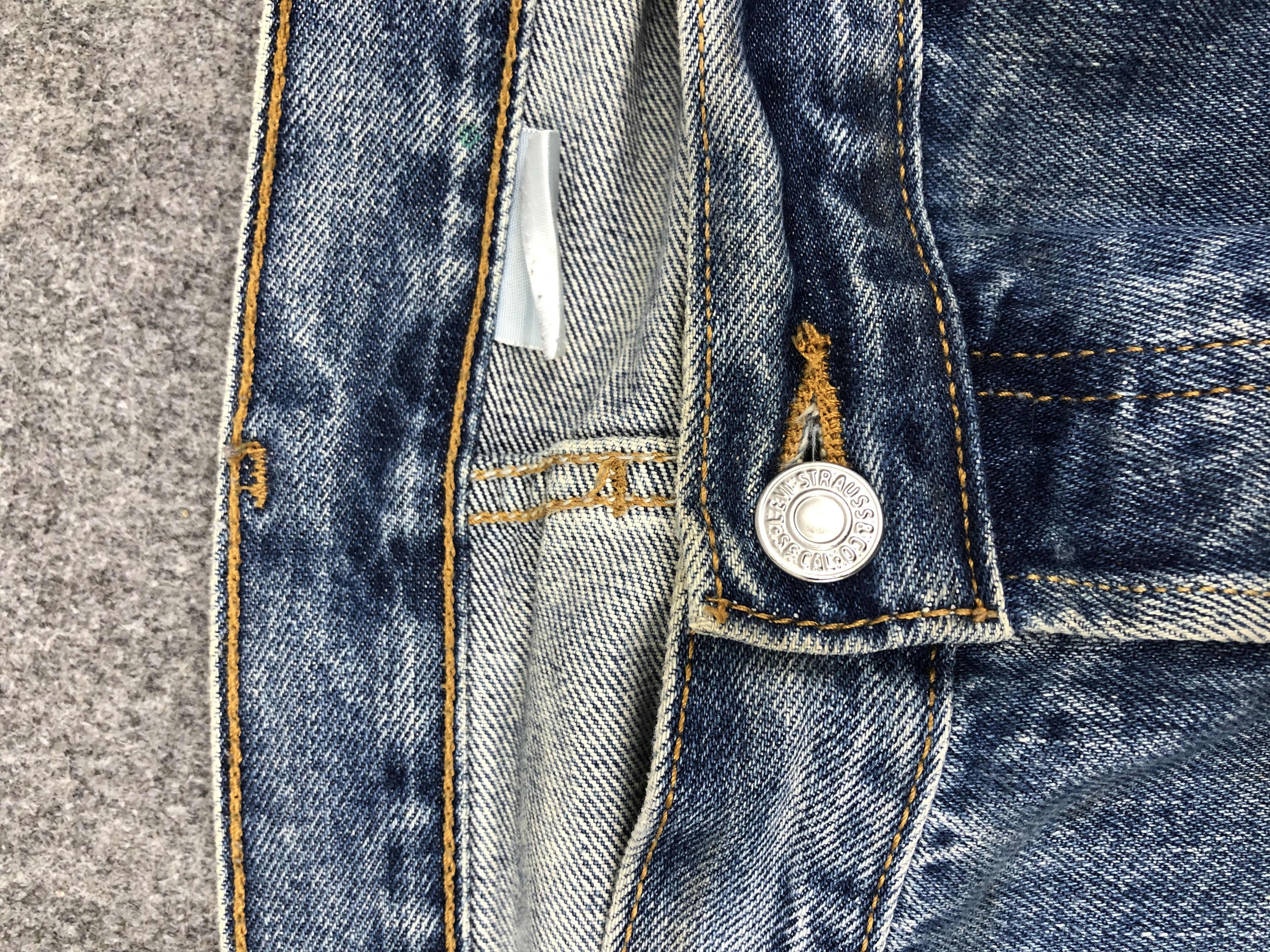 Levi's Vintage Levis 501 Blue Denim Jeans DP1343 Size US 42 / EU 58 - 10 Thumbnail