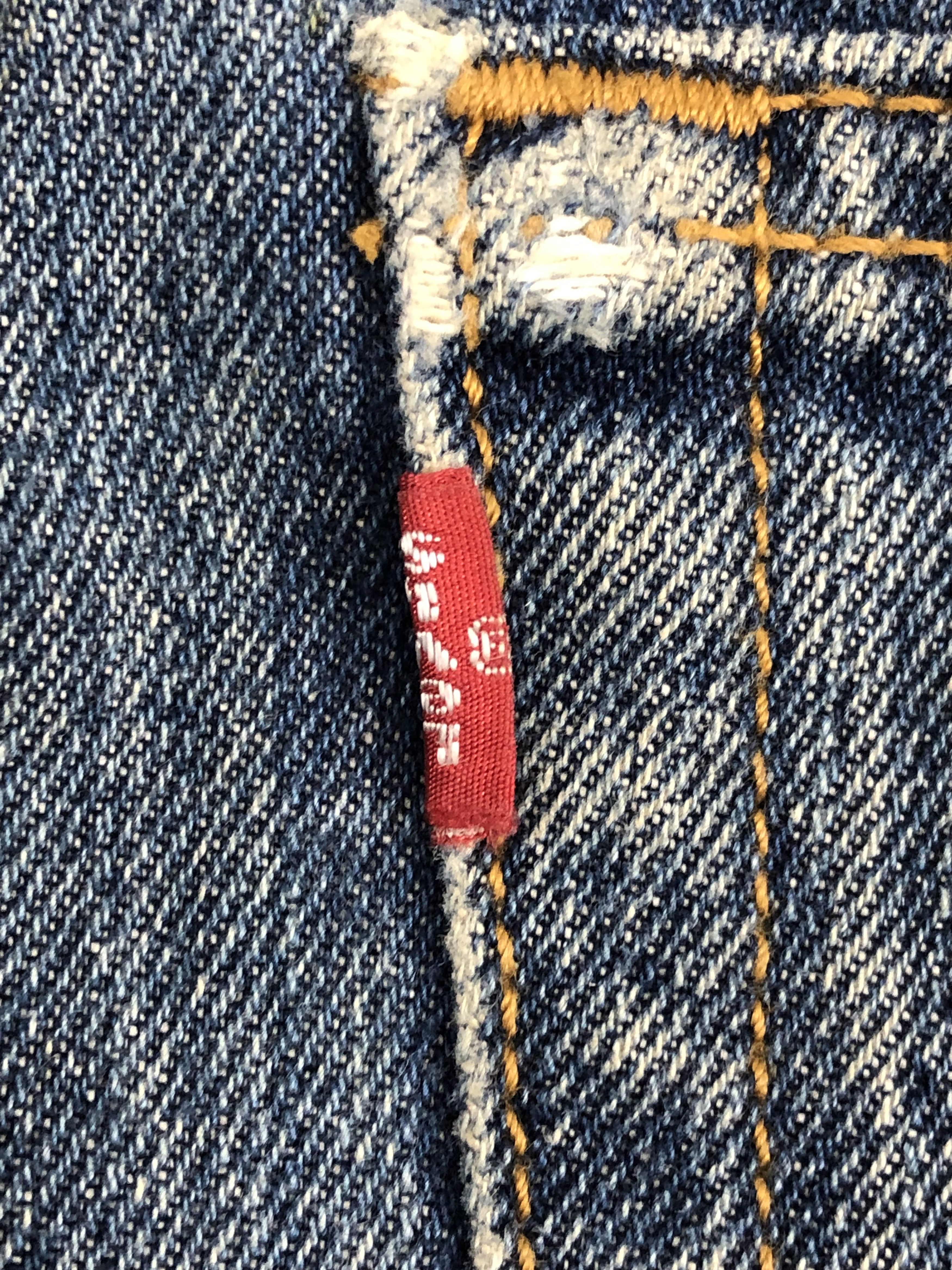 Levi's Vintage Levis 501 Blue Denim Jeans DP1341 Size US 37 - 6 Thumbnail