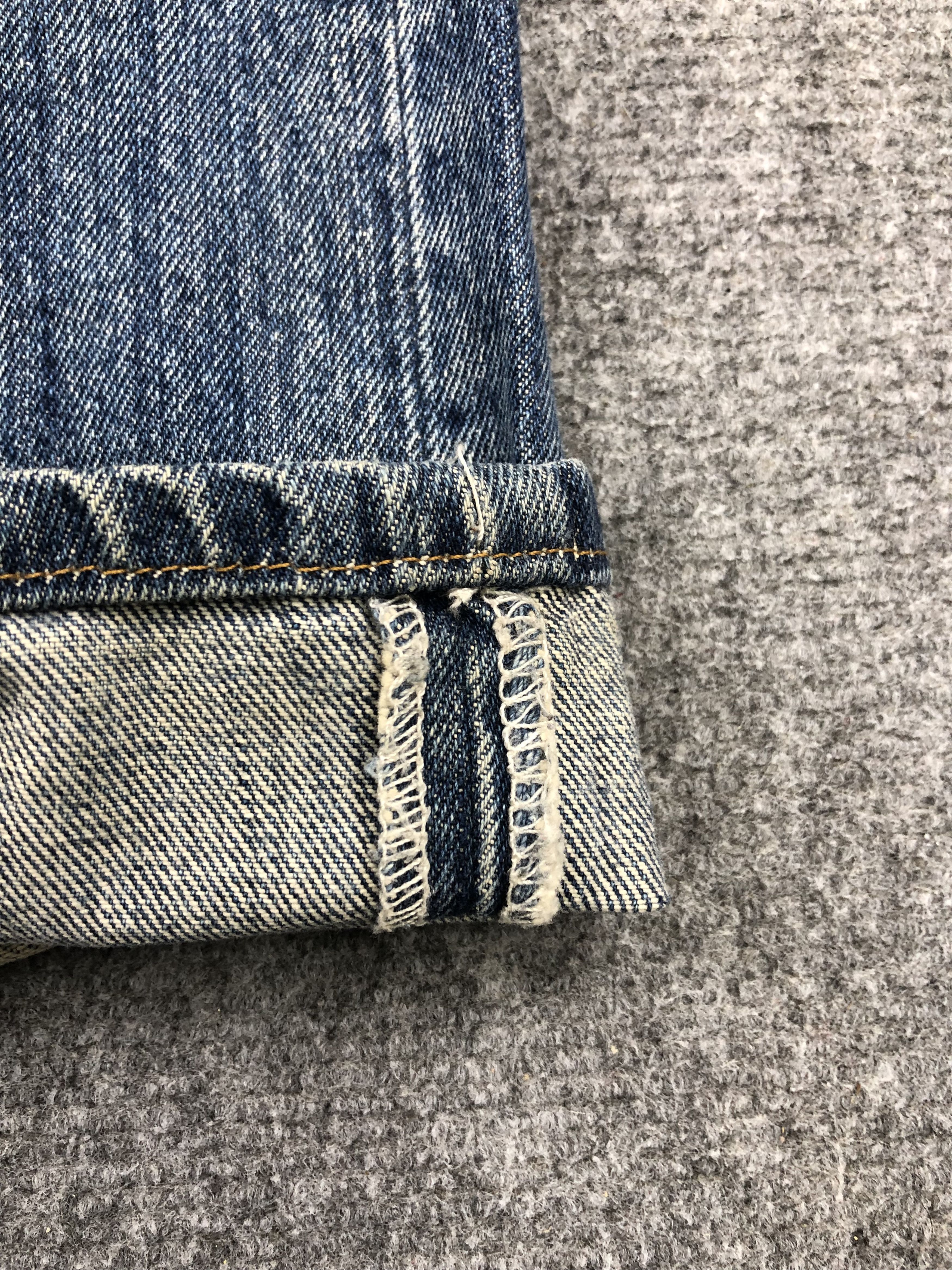 Levi's Vintage Levis 501 Blue Denim Jeans DP1341 Size US 37 - 10 Thumbnail