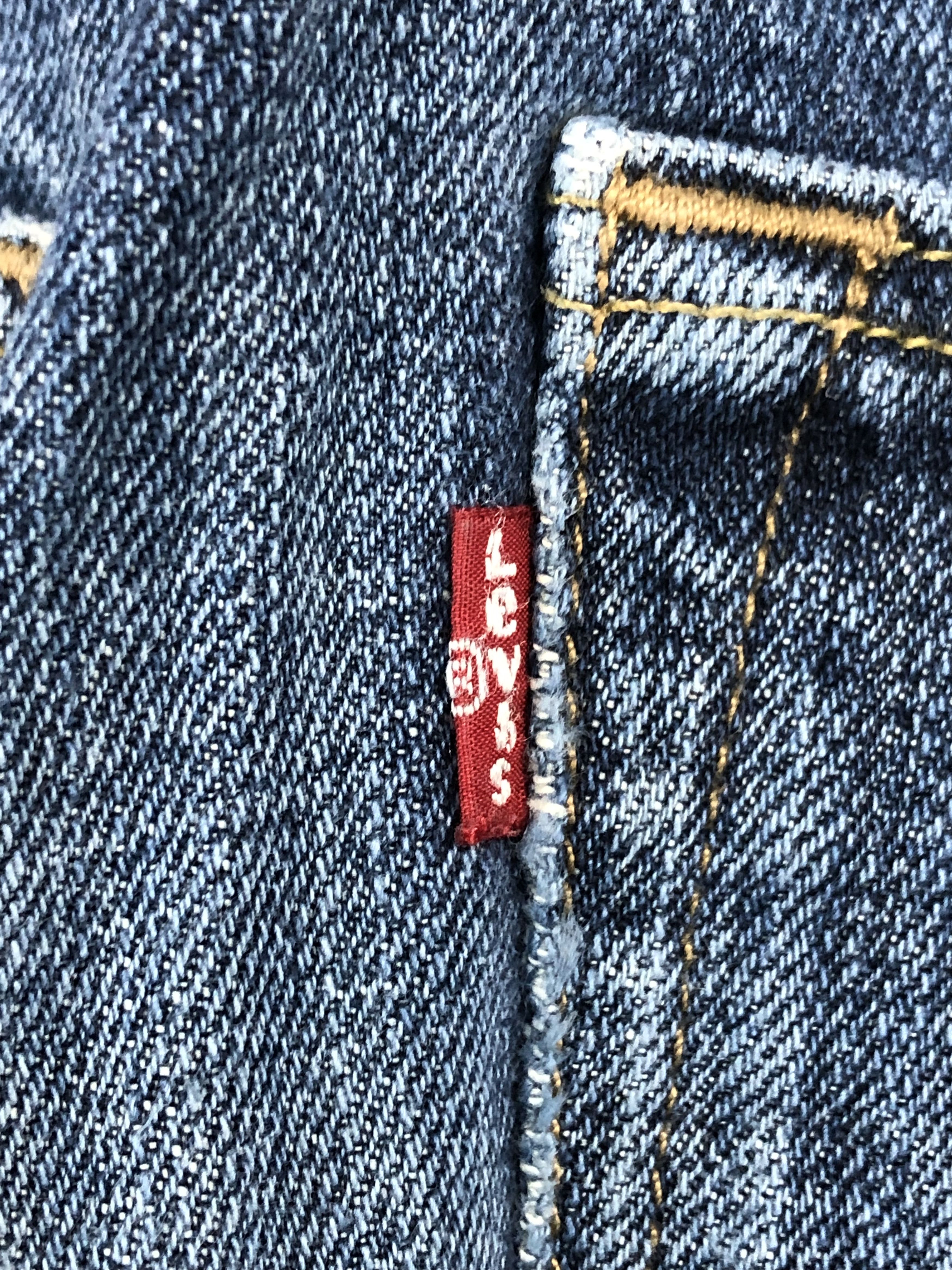 Levi's Vintage Levis 501 Blue Denim DP1333 Size US 31 - 7 Thumbnail