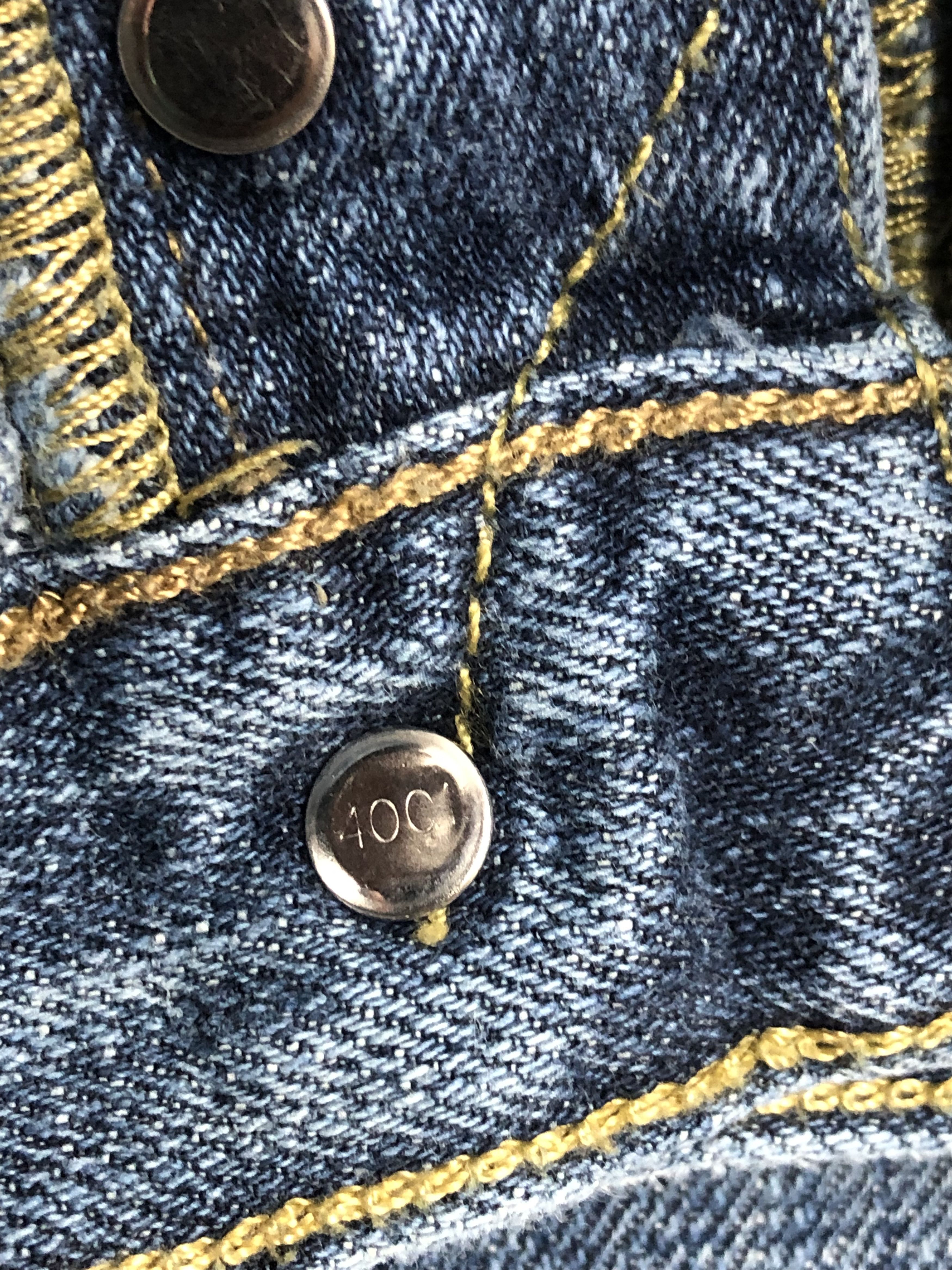 Levi's Vintage Levis 501 Blue Denim DP1333 Size US 31 - 11 Thumbnail