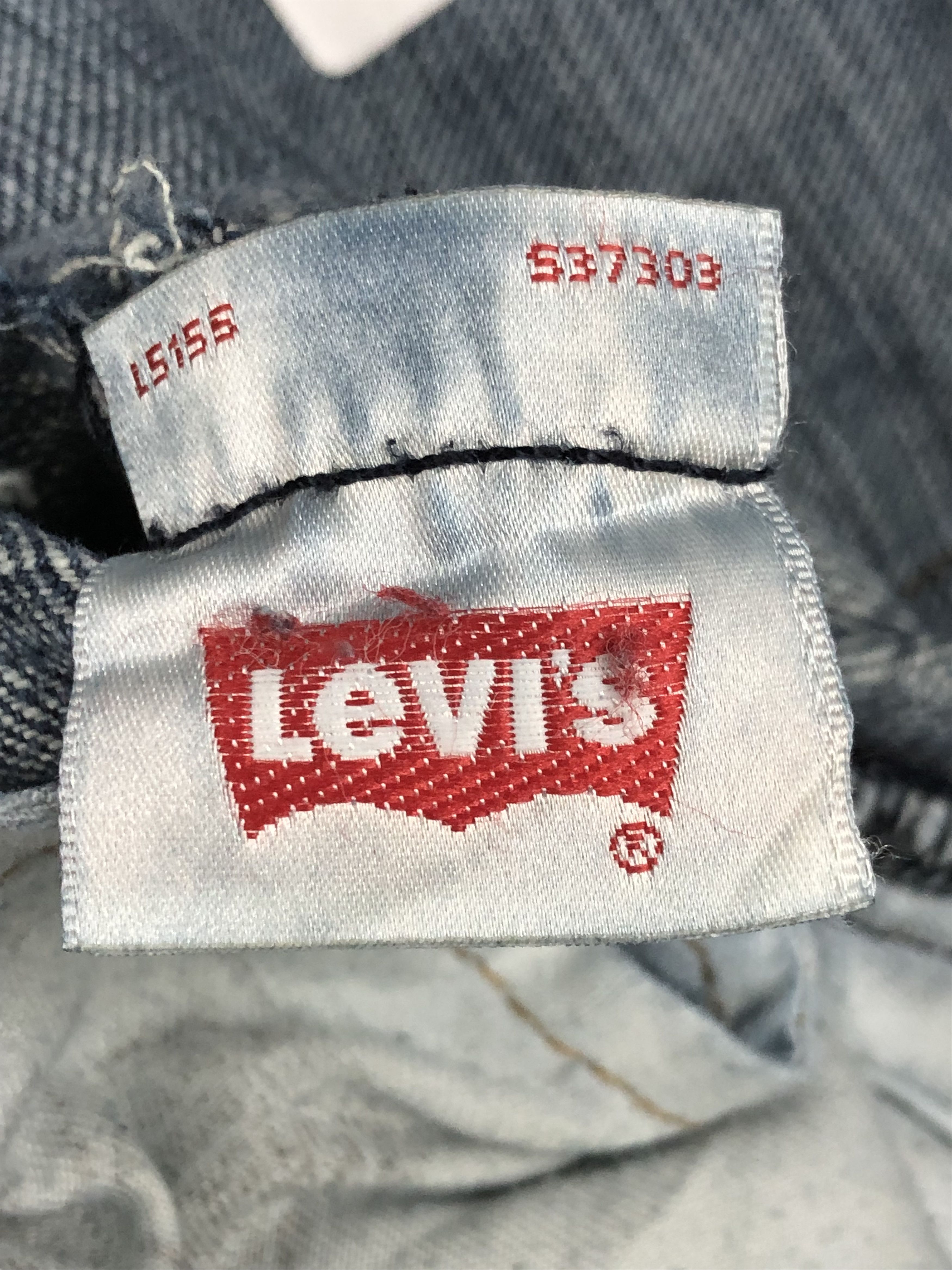 Levi's Vintage Levis 501 Blue Denim DP1333 Size US 31 - 6 Thumbnail