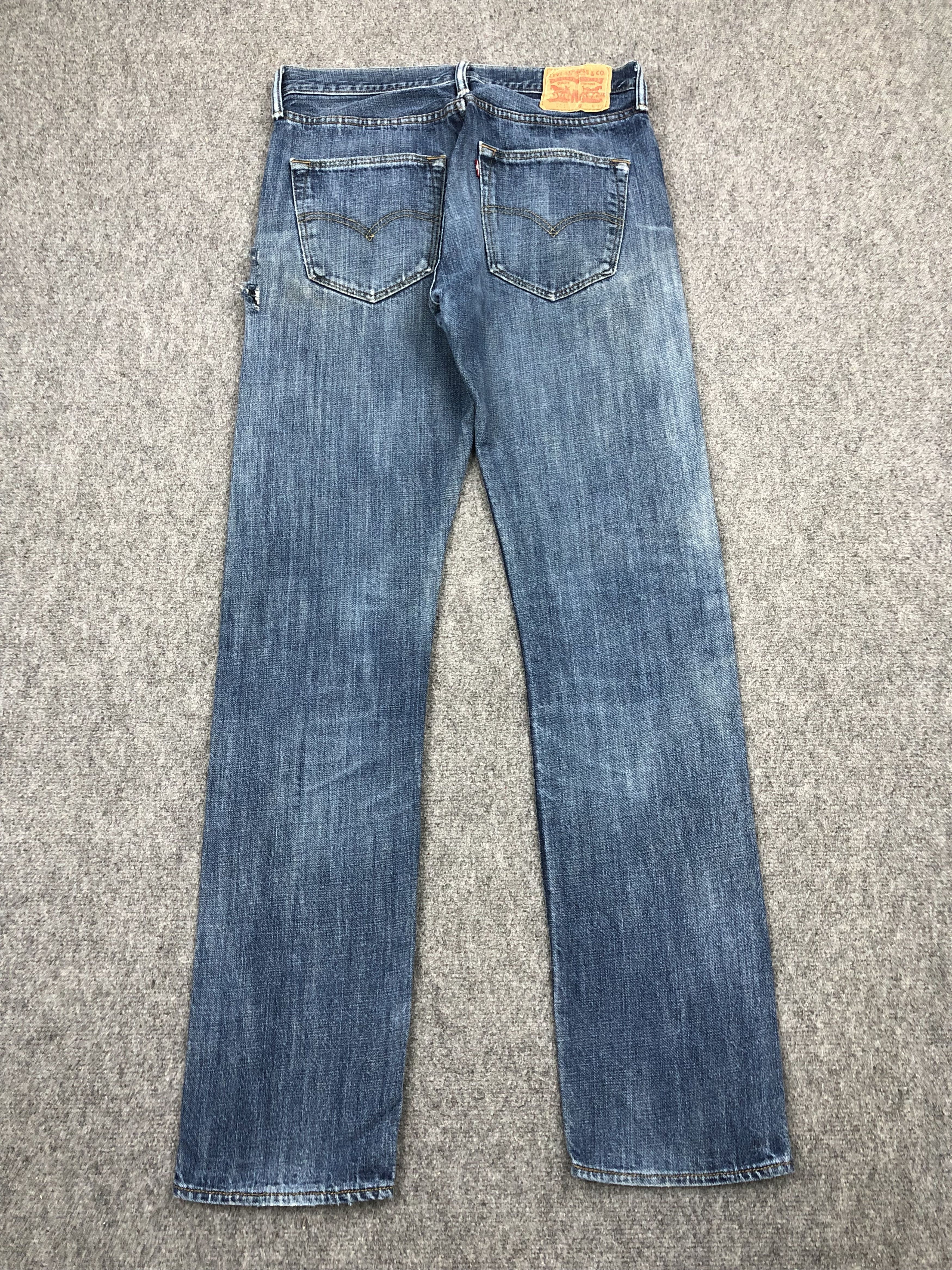 Levi's Vintage Levis 501 Blue Denim DP1333 Size US 31 - 3 Thumbnail