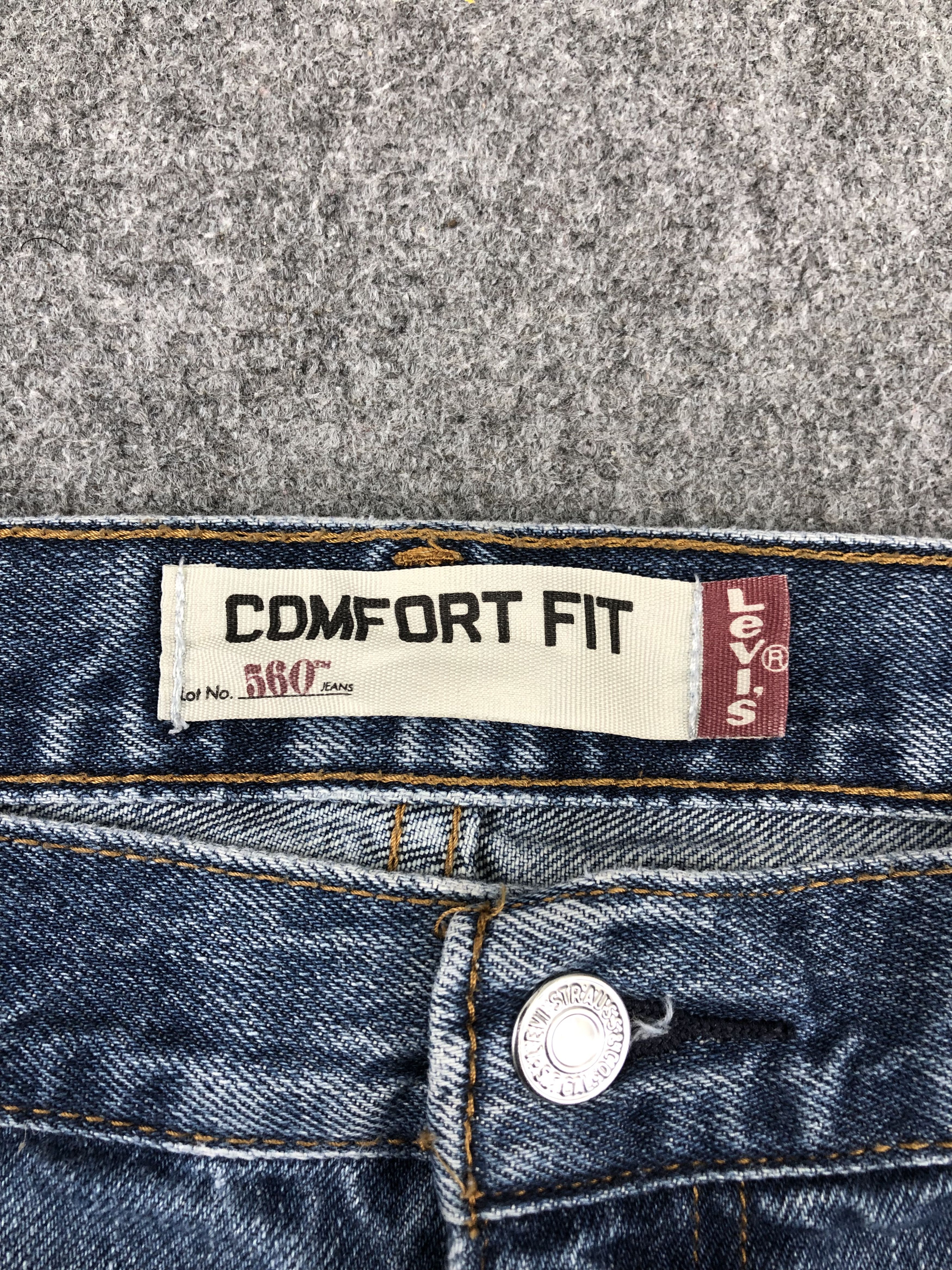 Levi's Vintage Levis 560 Light Blue Denim DP1383 Size US 39 - 10 Thumbnail