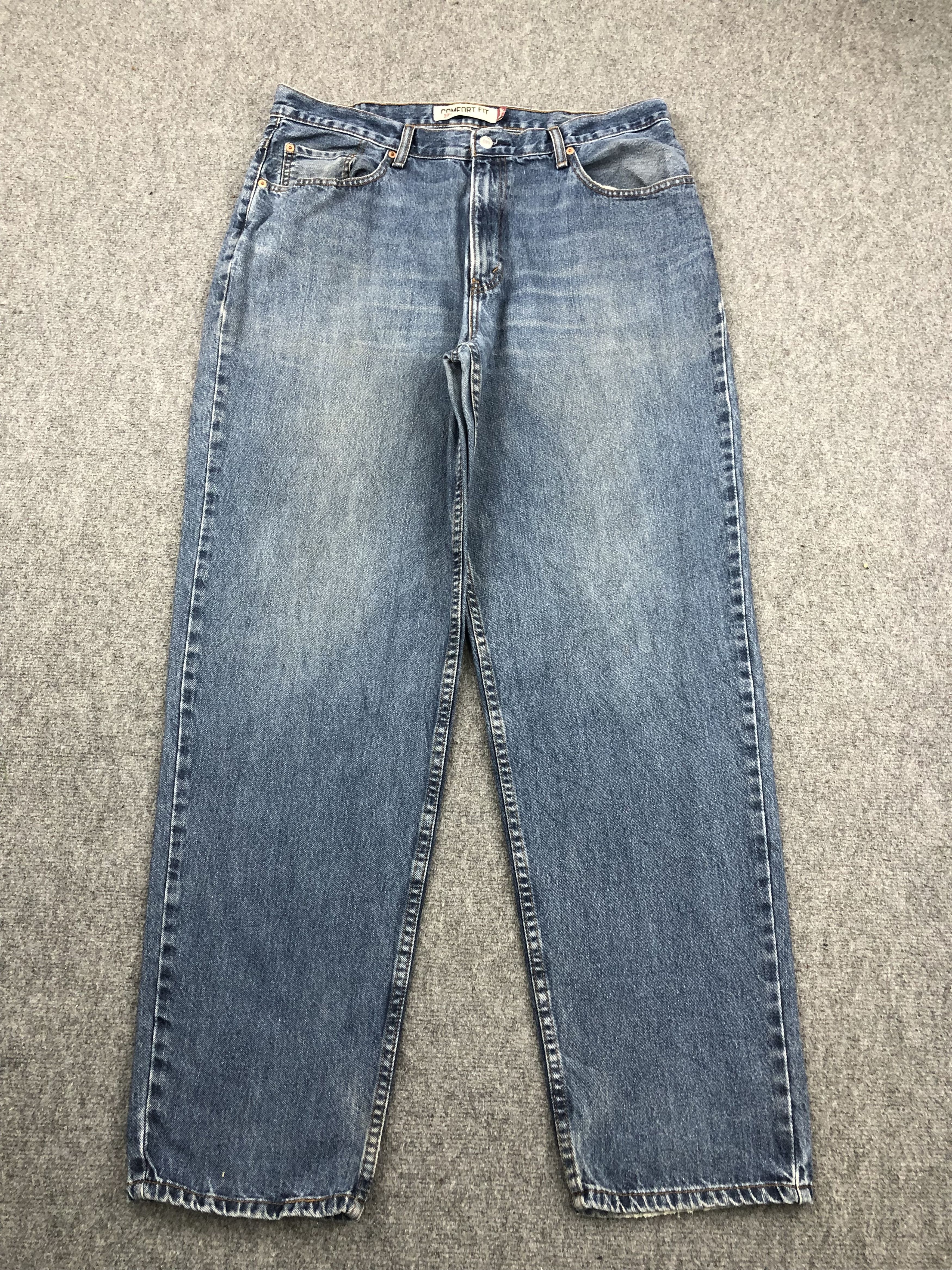 Levi's Vintage Levis 560 Light Blue Denim DP1383 Size US 39 - 1 Thumbnail