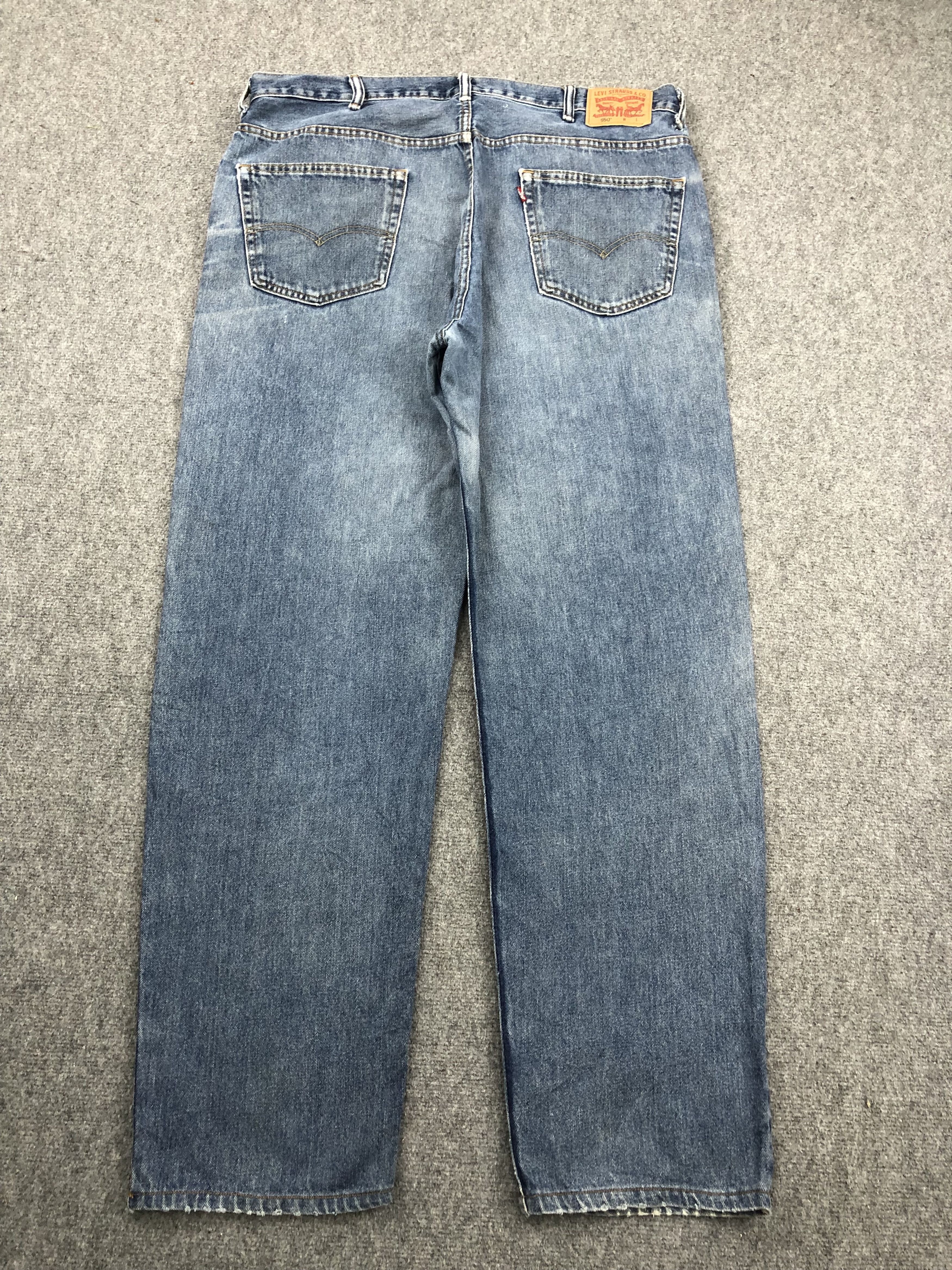 Levi's Vintage Levis 550 Denim DP1376 Size US 43 - 3 Thumbnail