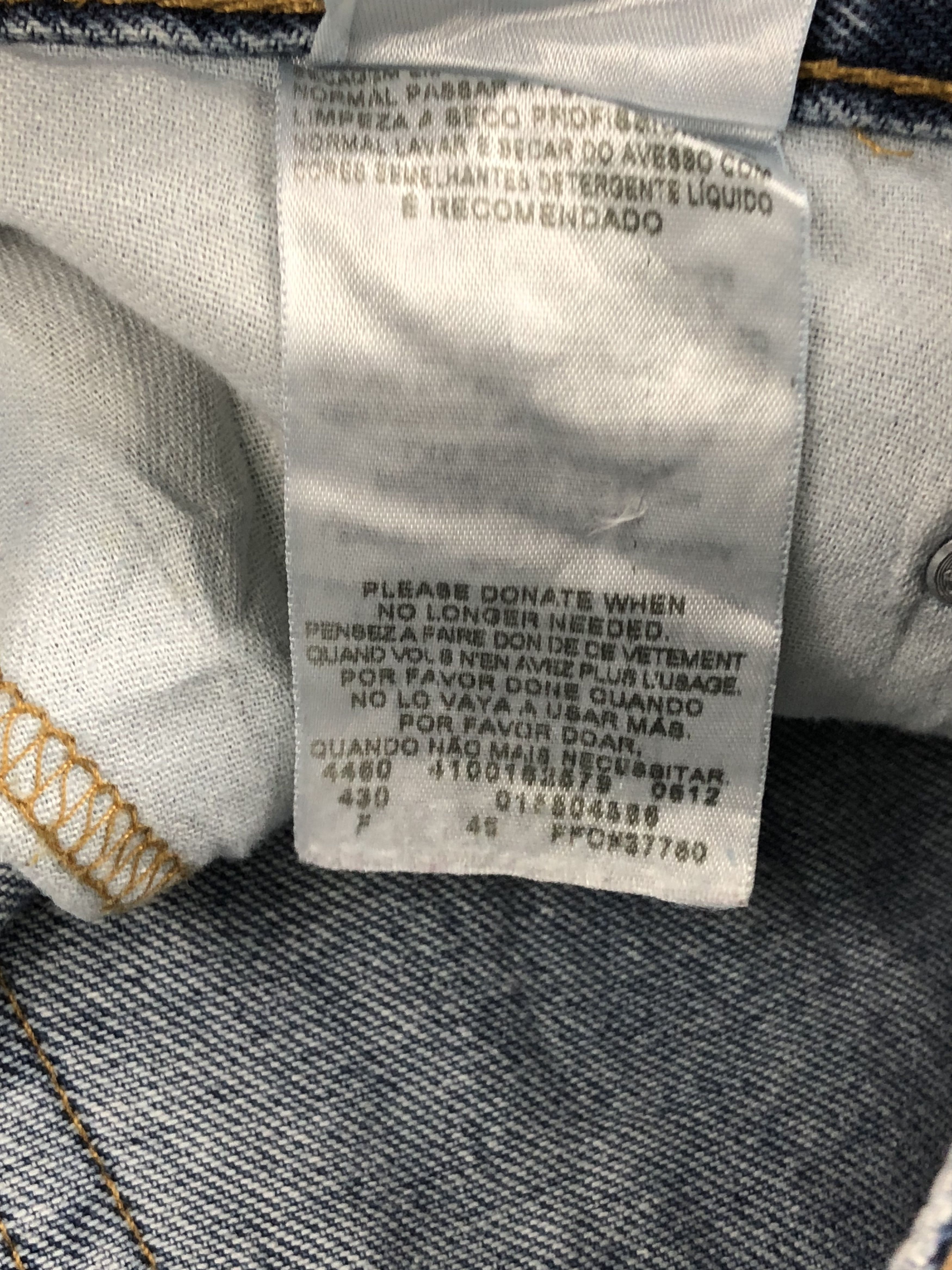 Levi's Vintage Levis 550 Denim DP1376 Size US 43 - 8 Thumbnail