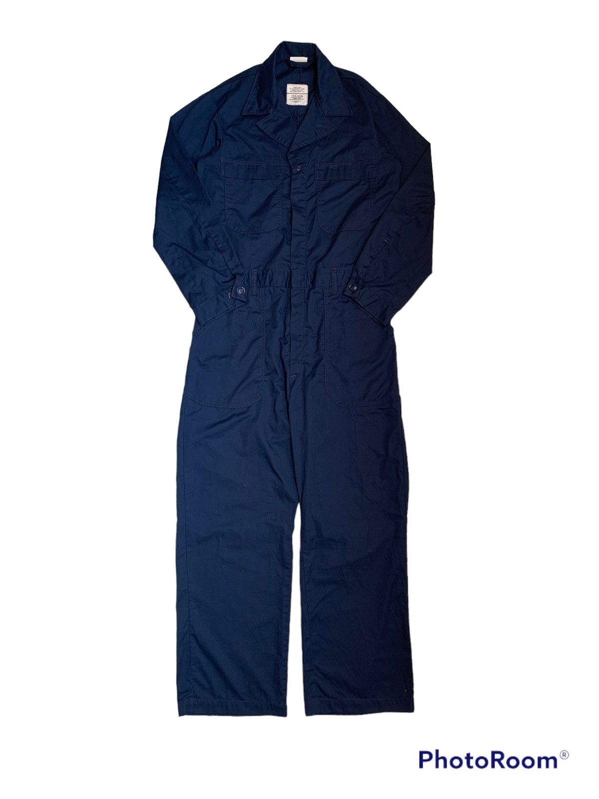 image of Made In USA x USN Vintage 90's Us Navy Coveralls Utility Jumpsuit, Men's (Size 34)