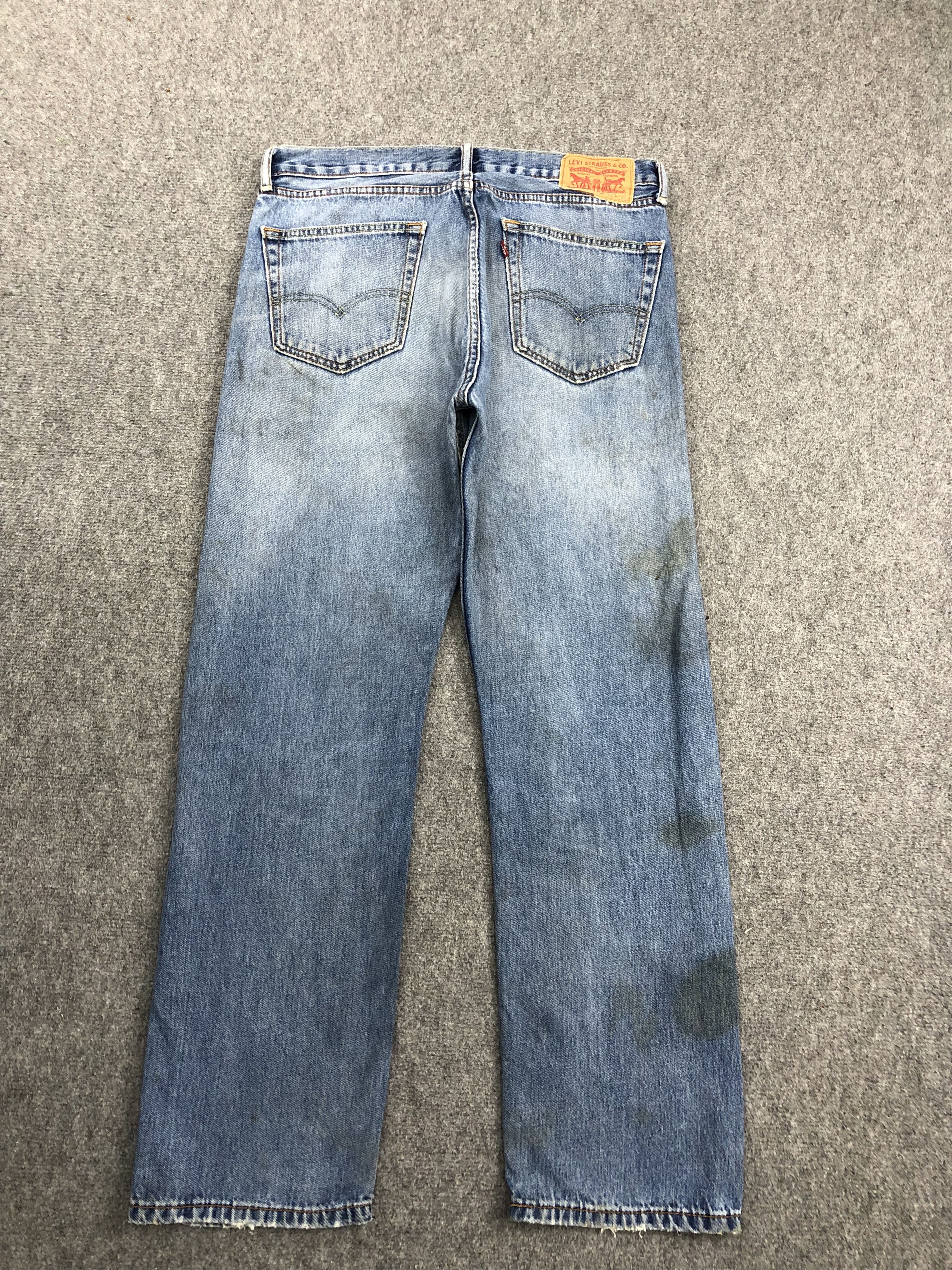 Levi's × Vintage Faded Blue Vintage Levis 505 Jeans DP1373 Size US 34 / EU 50 - 3 Thumbnail